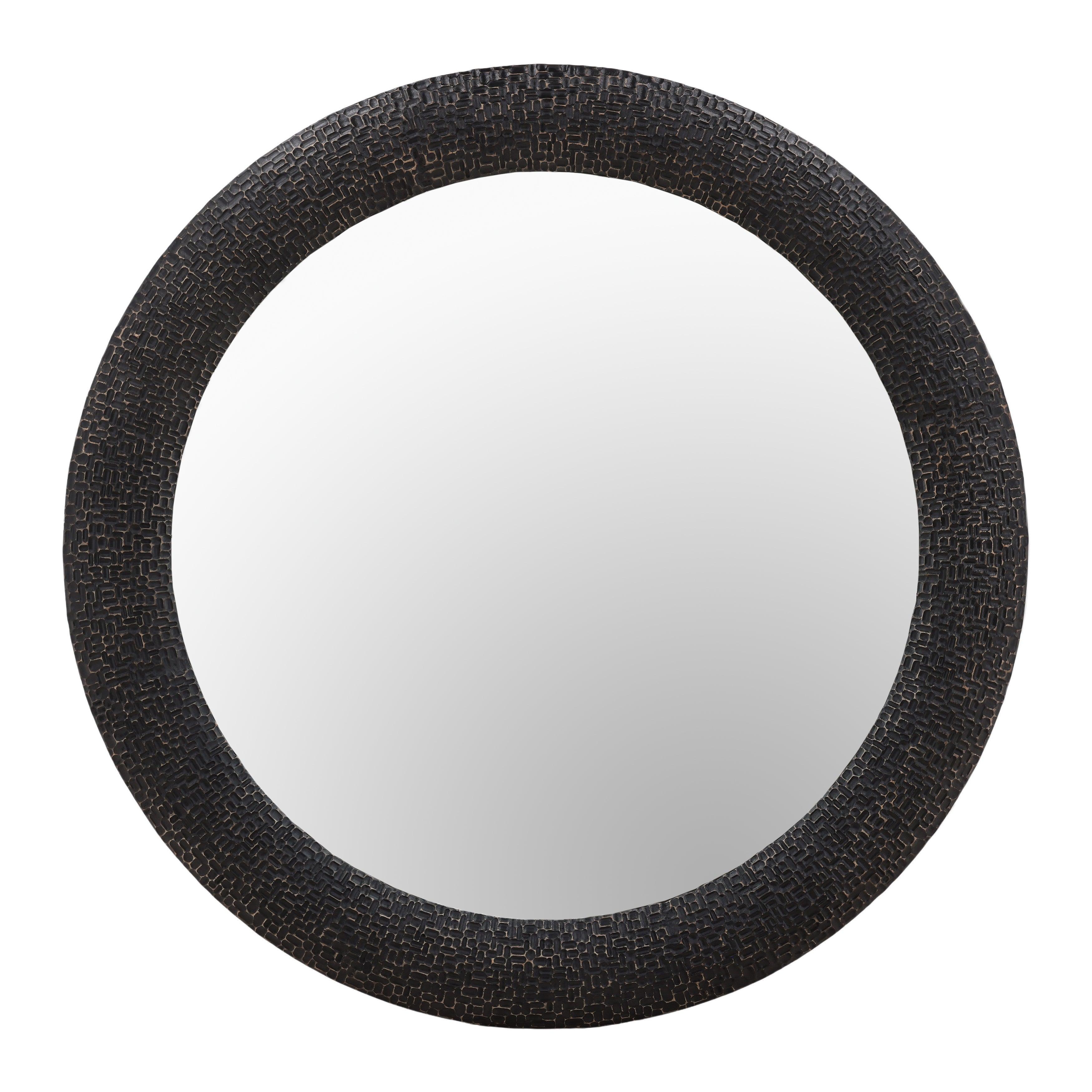 Maximilian Mirror Black - Frankwebs