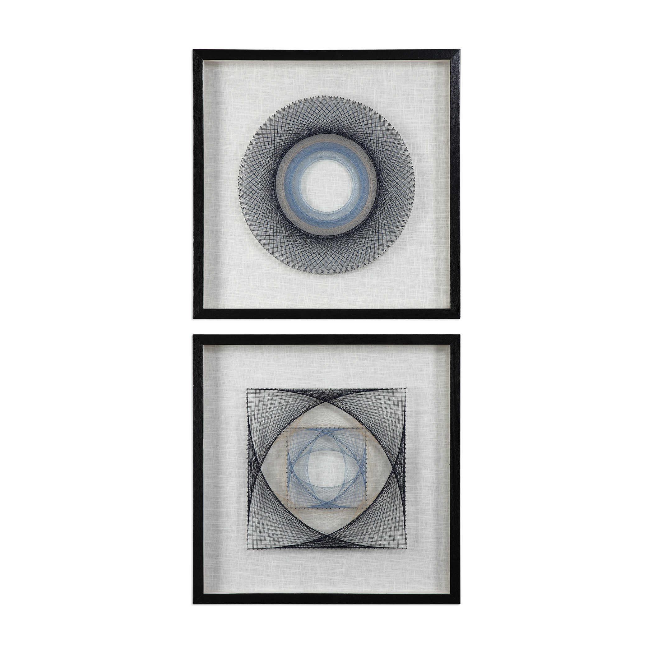 String Duet Geometric Art S/2 - Frankwebs
