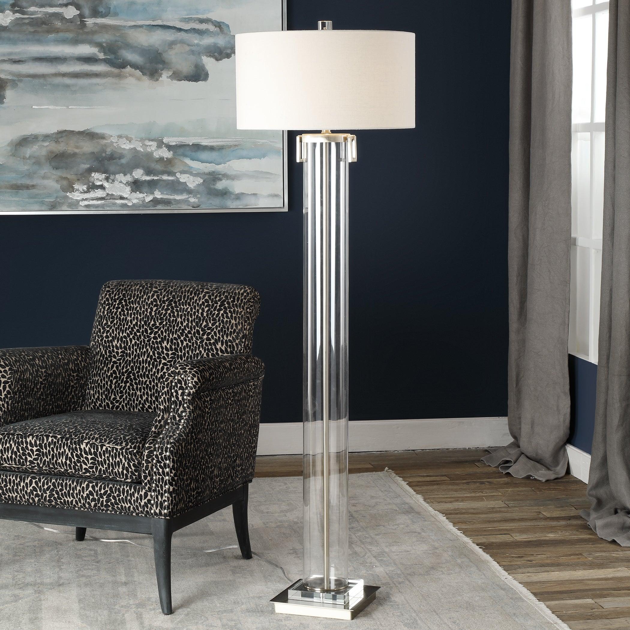 Monette Tall Cylinder Floor Lamp - Frankwebs