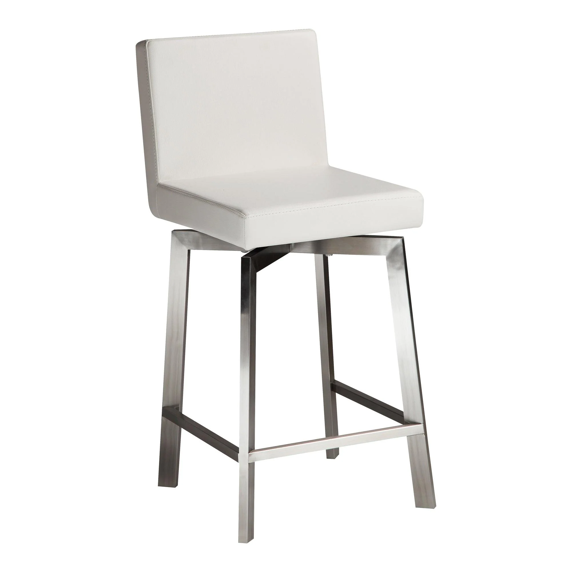 Giro Swivel Counter Stool White - Frankwebs