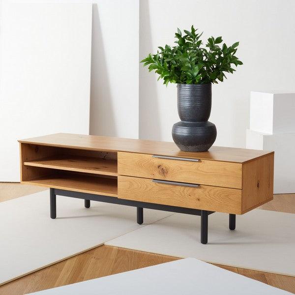 GERALDO 2 DRAWER MEDIA STAND - Frankwebs