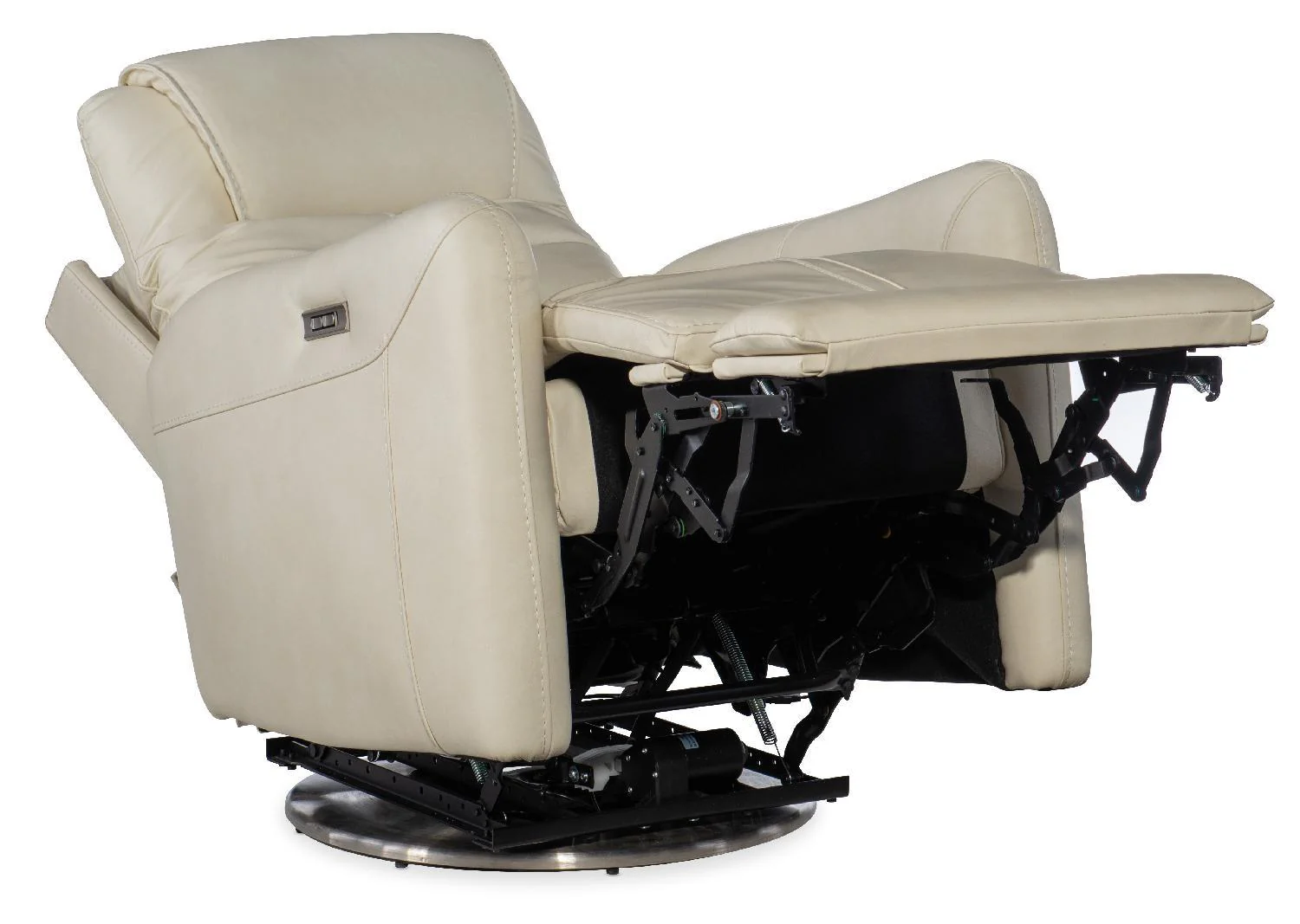 Steffen Swivel Power Recliner with Power Headrest - Frankwebs