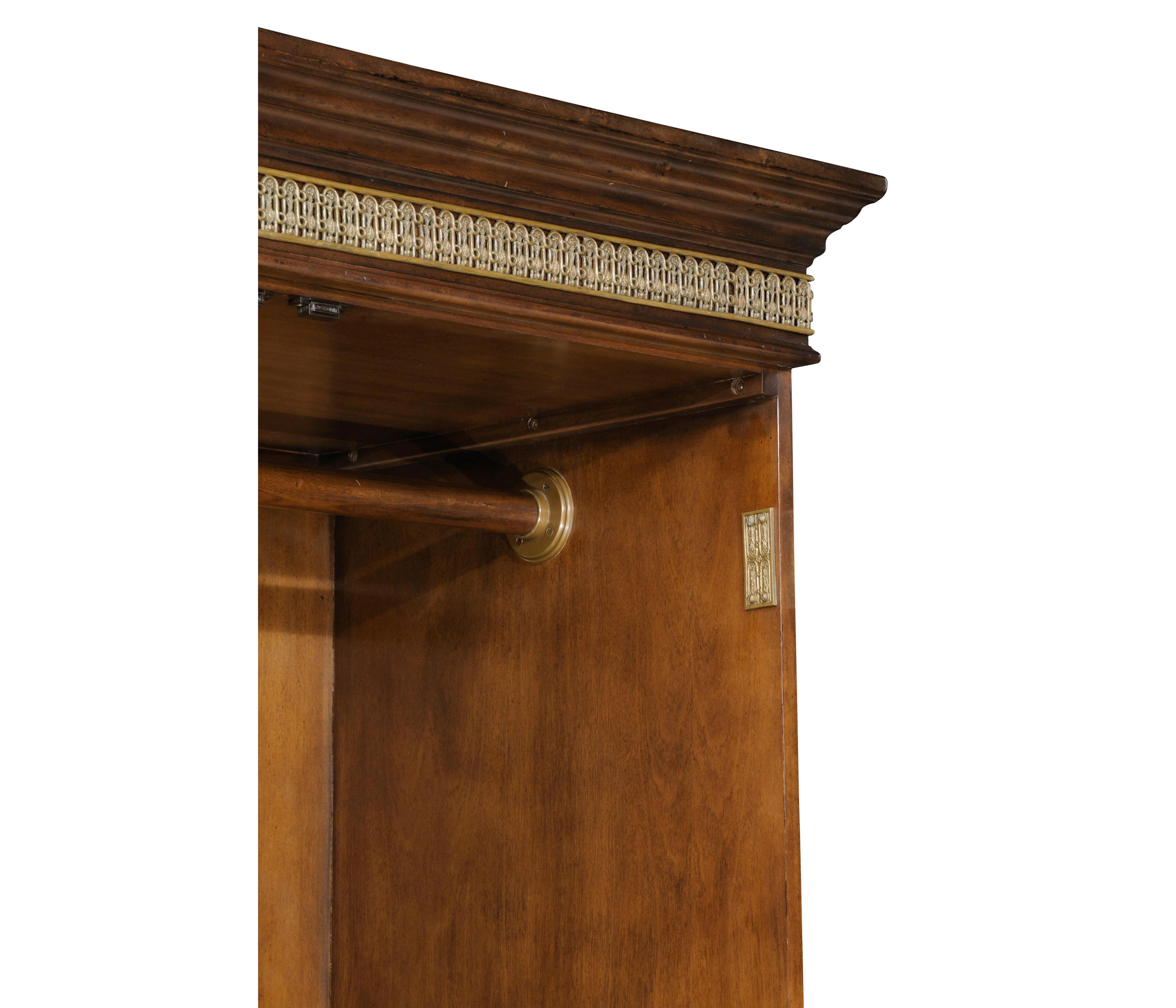 Country Farmhouse Gentleman's Mahogany Wardrobe - Frankwebs