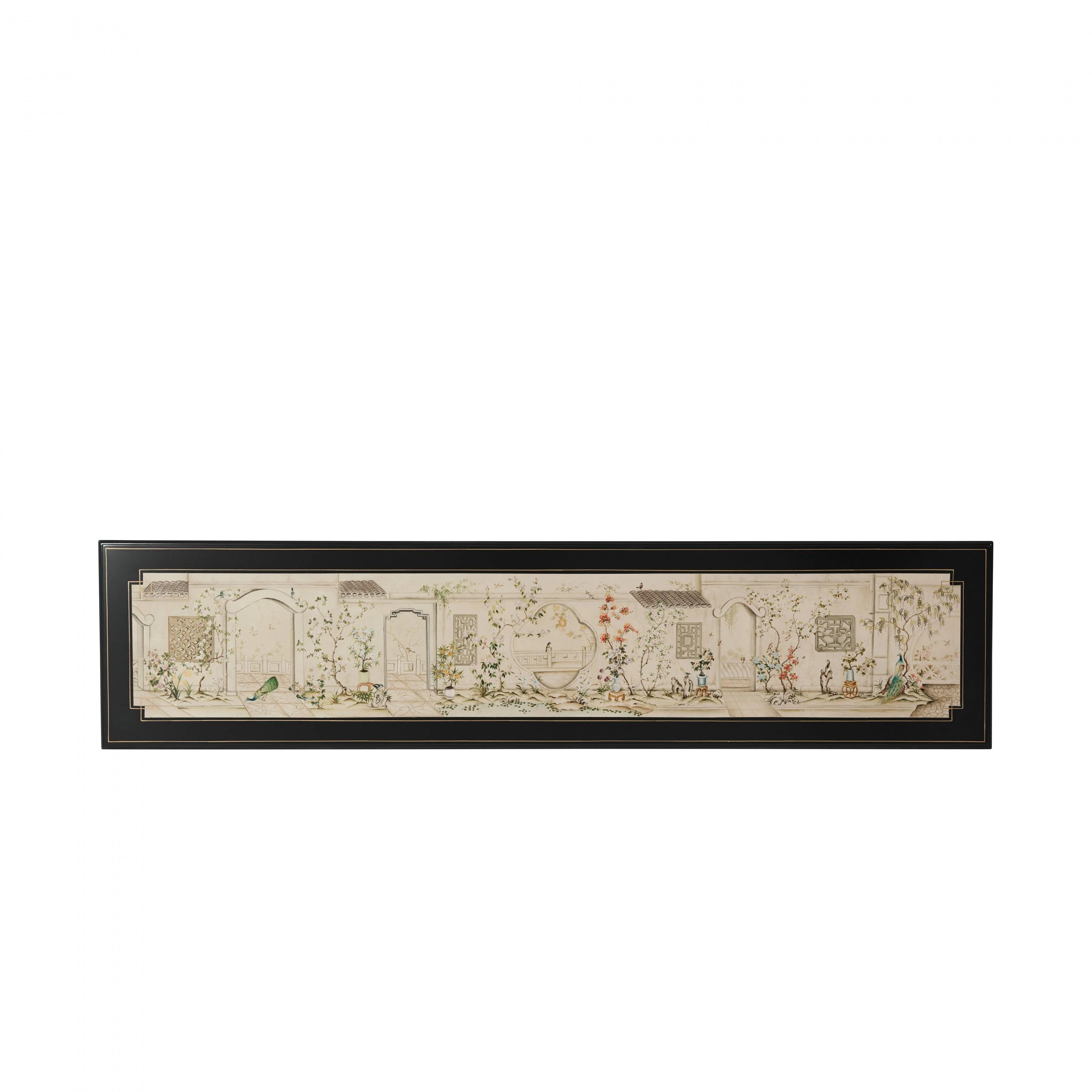 Long Hall Chinoiserie Console Table - Frankwebs