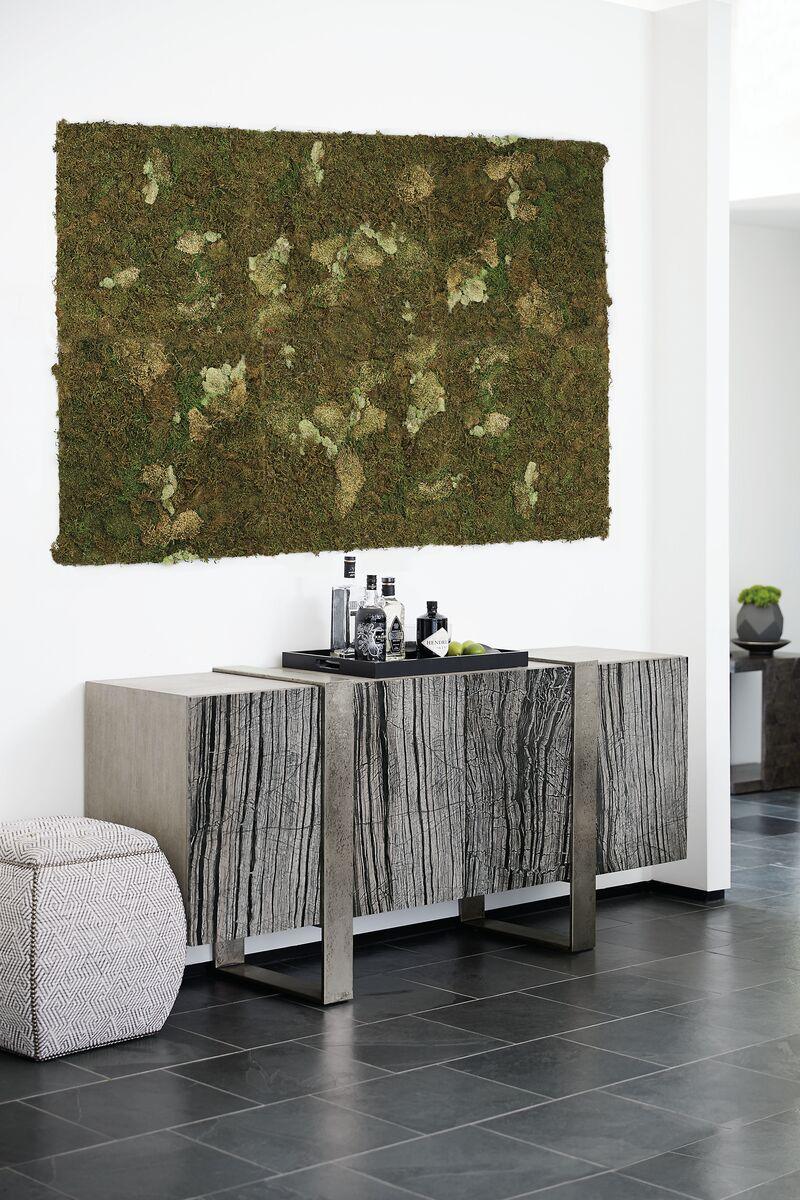 LINEA ENTERTAINMENT CREDENZA STAINLESS - Frankwebs