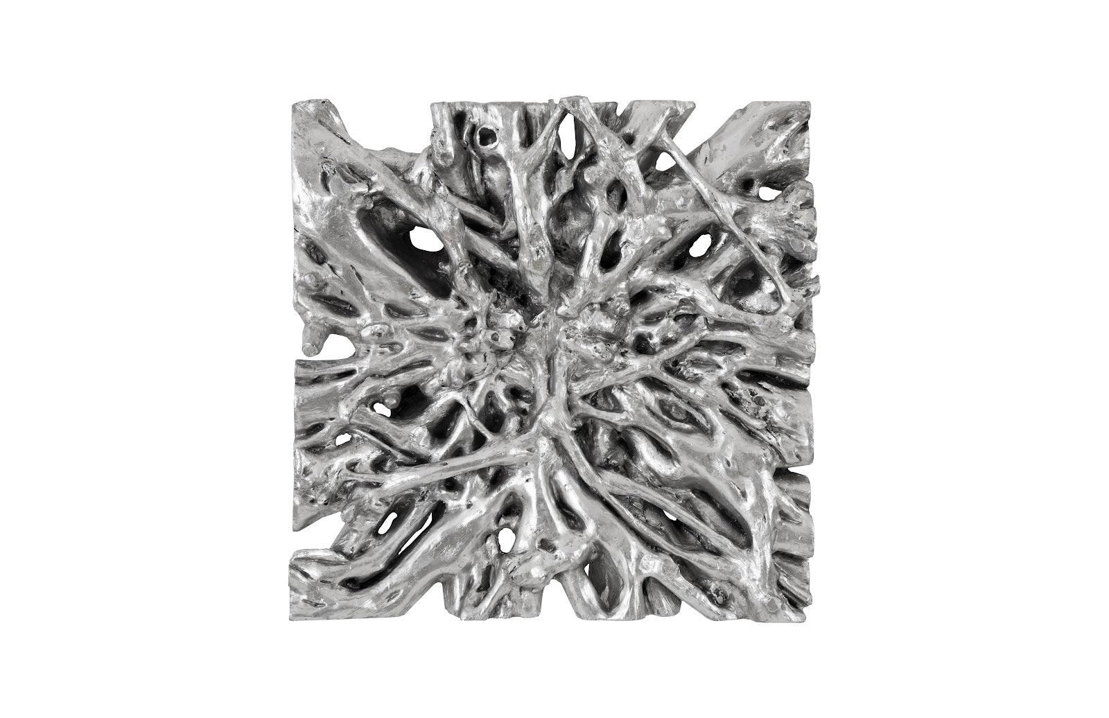 Square Root Wall Art, Silver Leaf, MD - Frankwebs