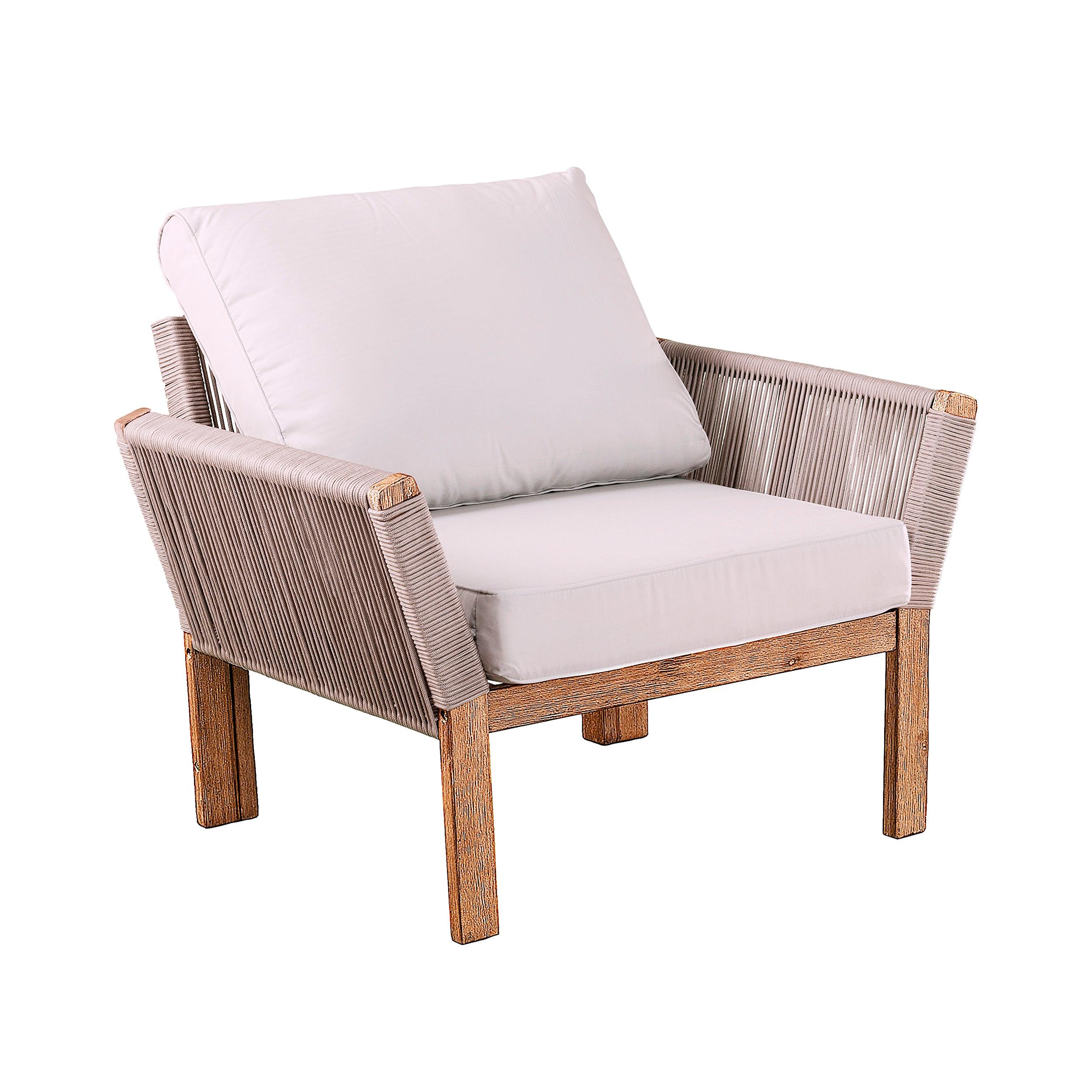 Brendina Outdoor Armchair w/ Cushions – 2pc Set - Frankwebs