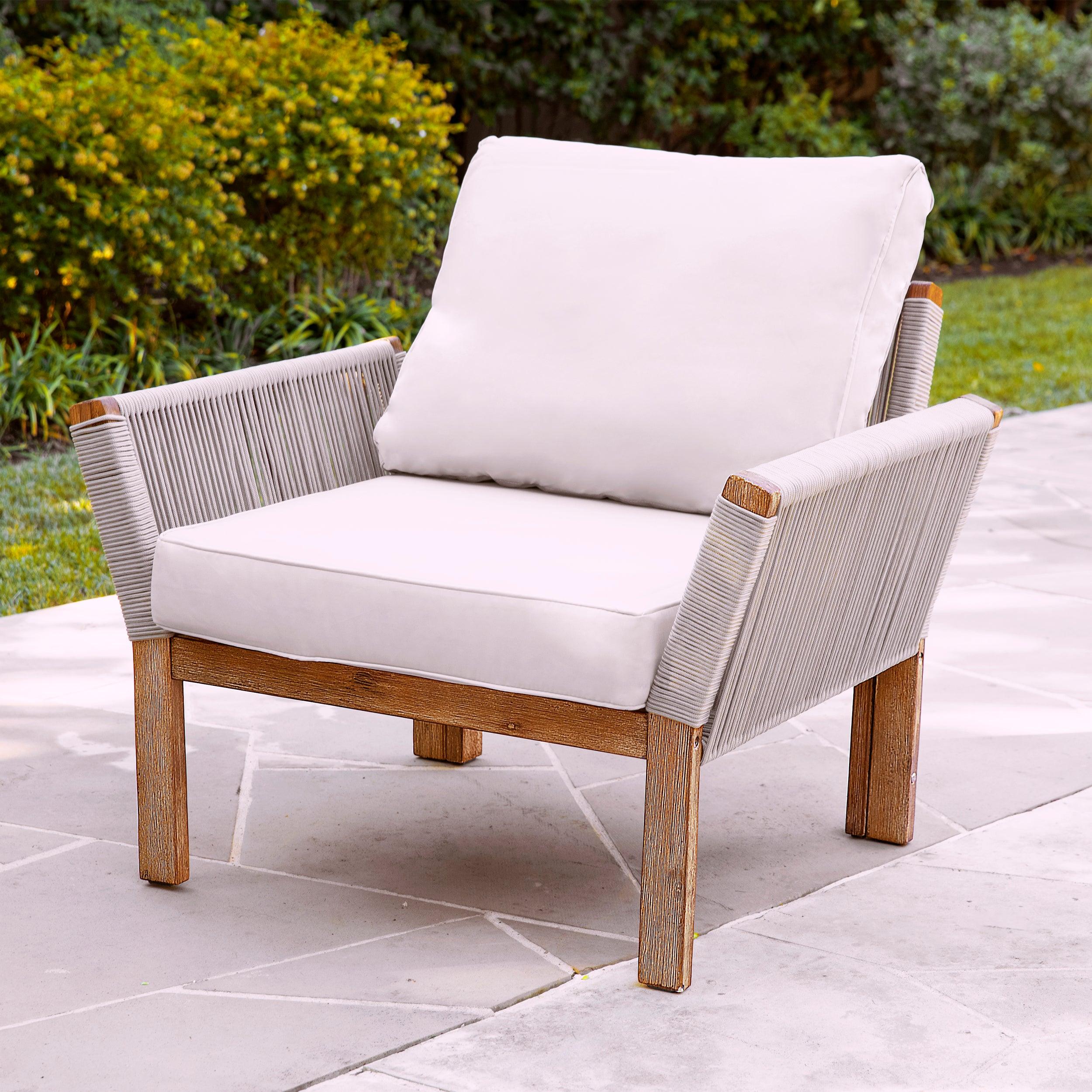 Brendina Outdoor Armchair w/ Cushions - Frankwebs