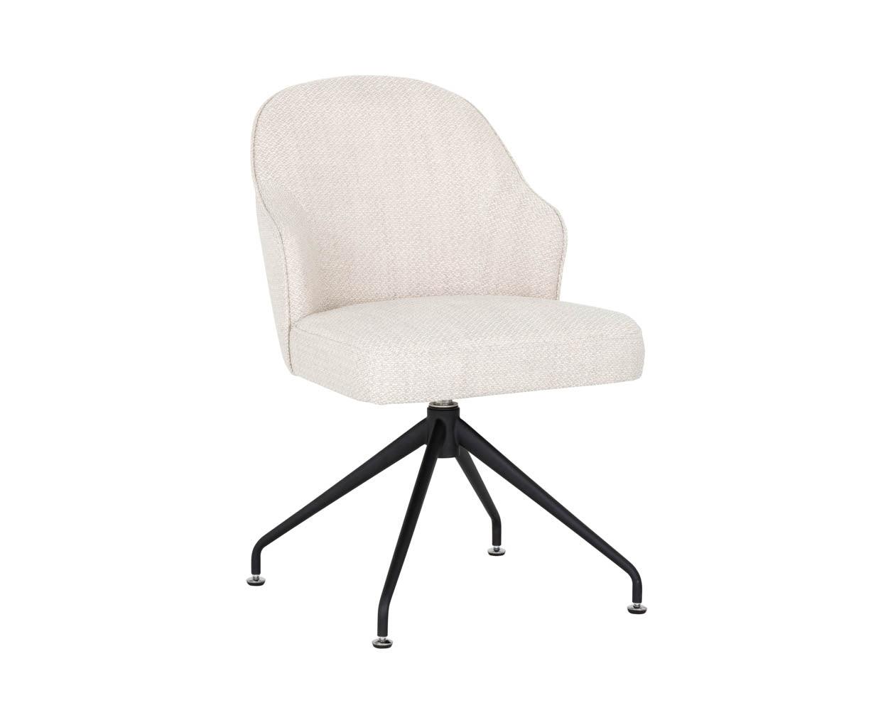 Bretta Swivel Dining Chair - Frankwebs