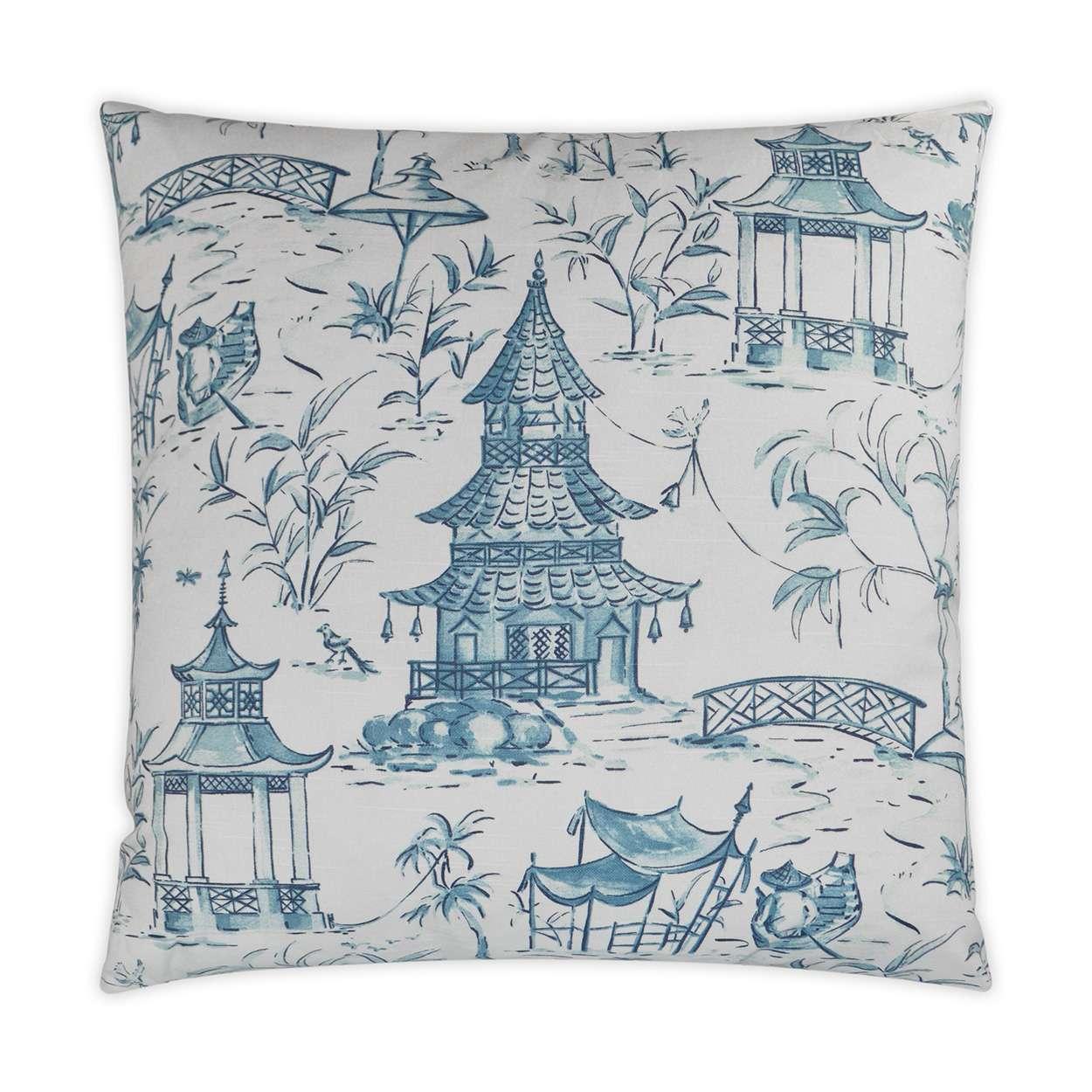 Pagodas Pillow - Frankwebs