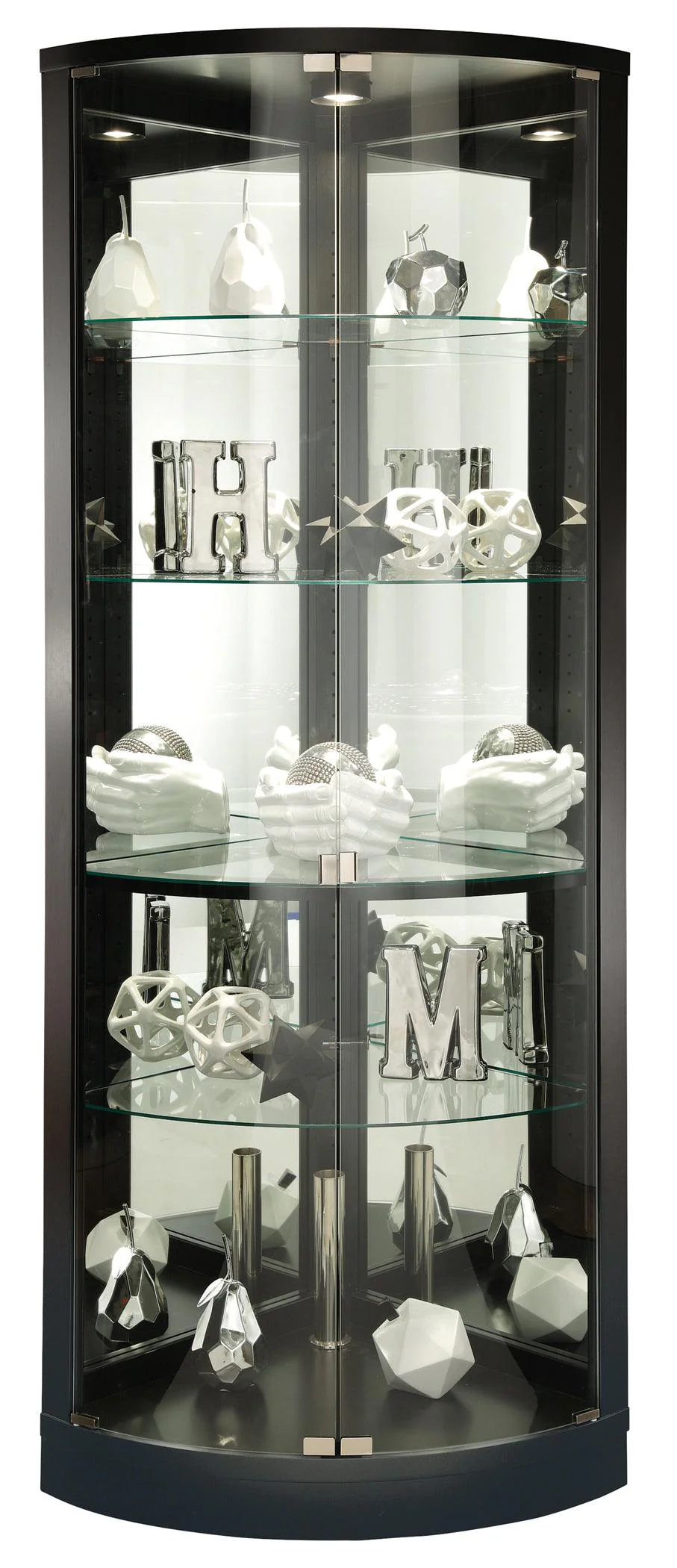 Jaime Corner Curio Cabinet - Frankwebs