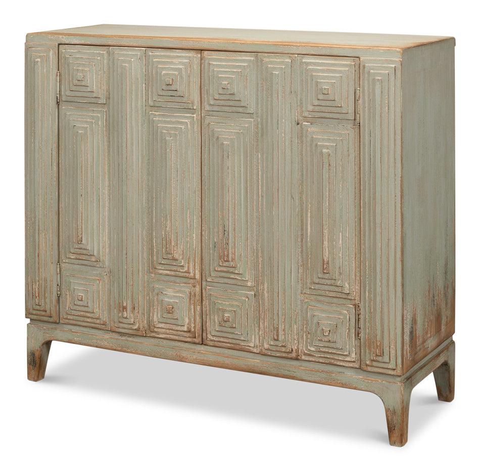 Peyton 2 Door Commode - Sage - Frankwebs