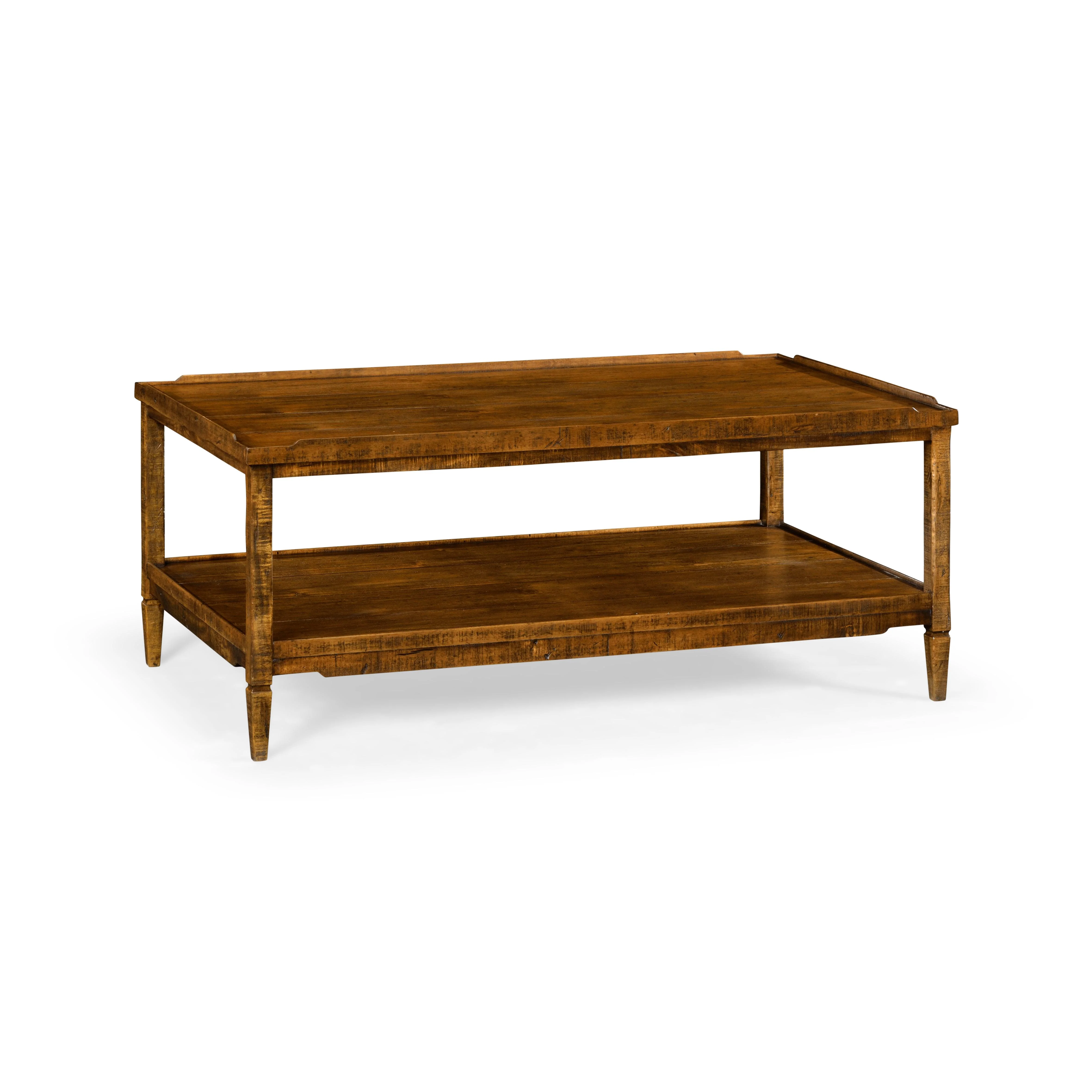 Casual Accents Country Walnut Cocktail Table - Frankwebs