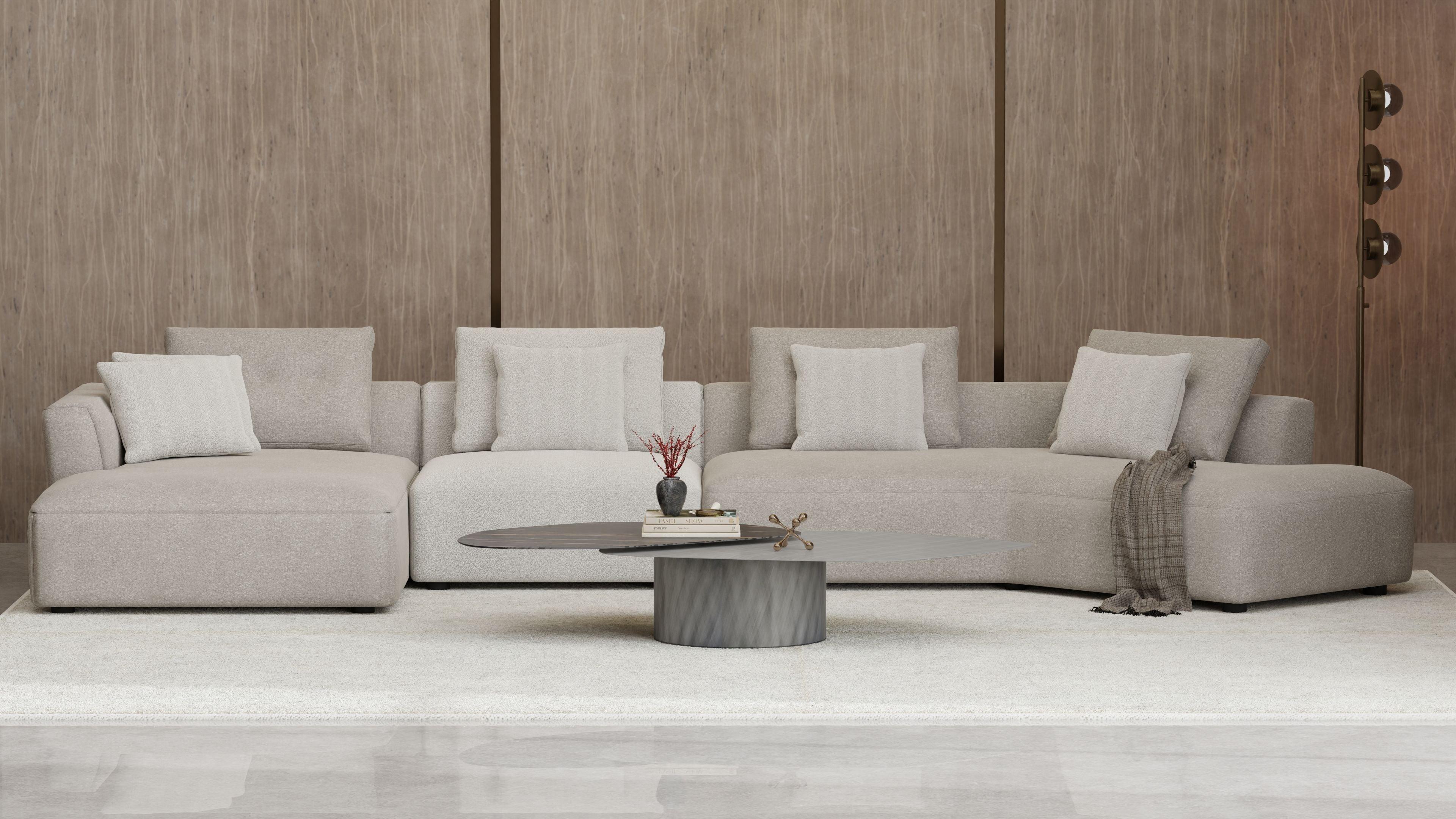 COMO Sectional 3-Piece RSF Chaise - Frankwebs