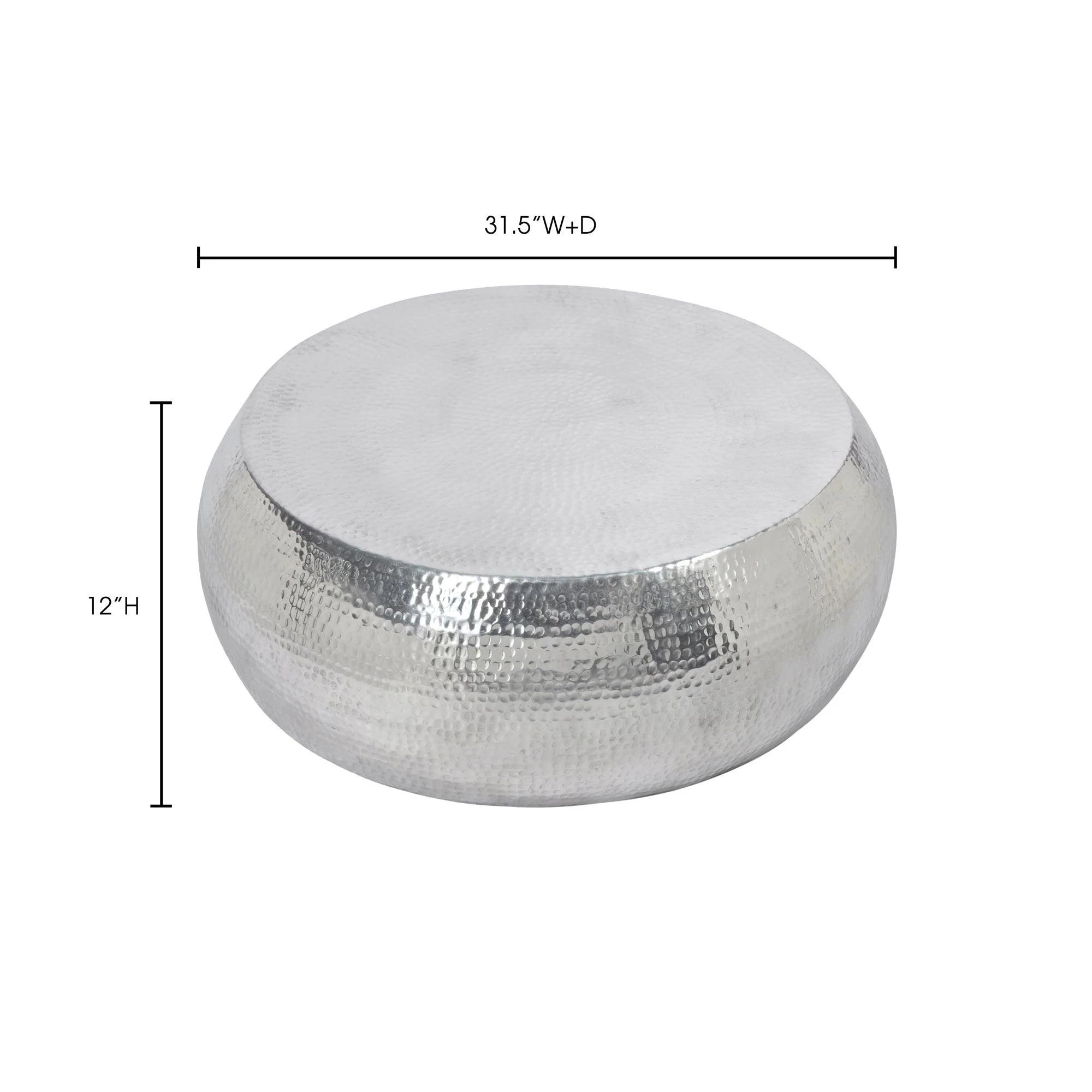 Tabla Coffee Table Silver - Frankwebs