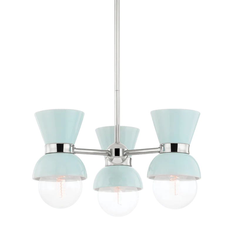 GILLIAN 3 LIGHT SEMI FLUSH - Frankwebs