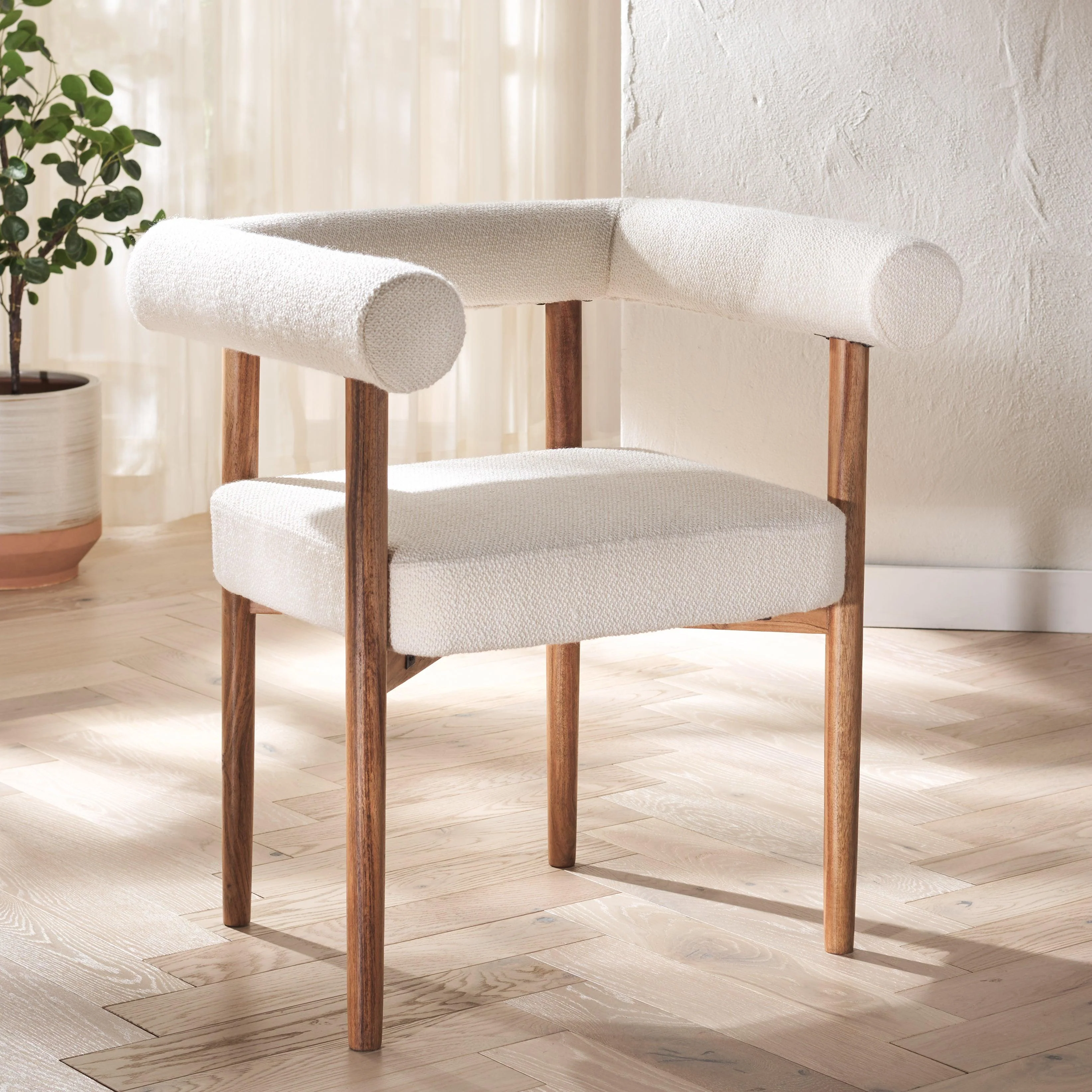 CARRIGAN UPHOLSTERED DINING CHAIR - Frankwebs