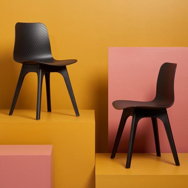 DAMIANO MOLDED PLASTIC DINING CHAIR - Frankwebs