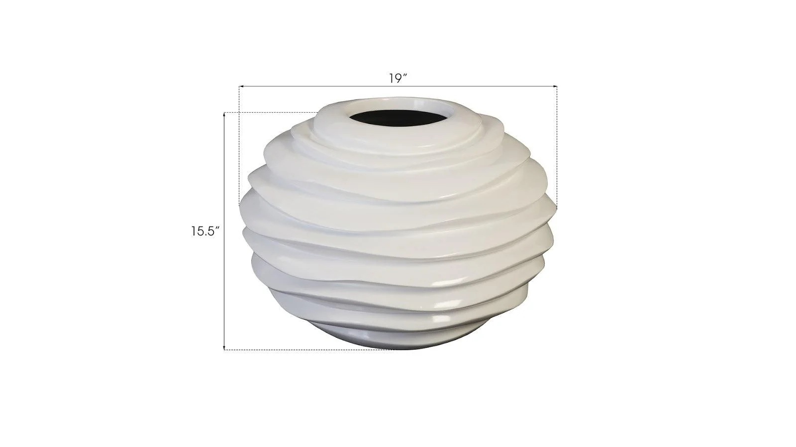 Spiral Planter, White, SM - Frankwebs