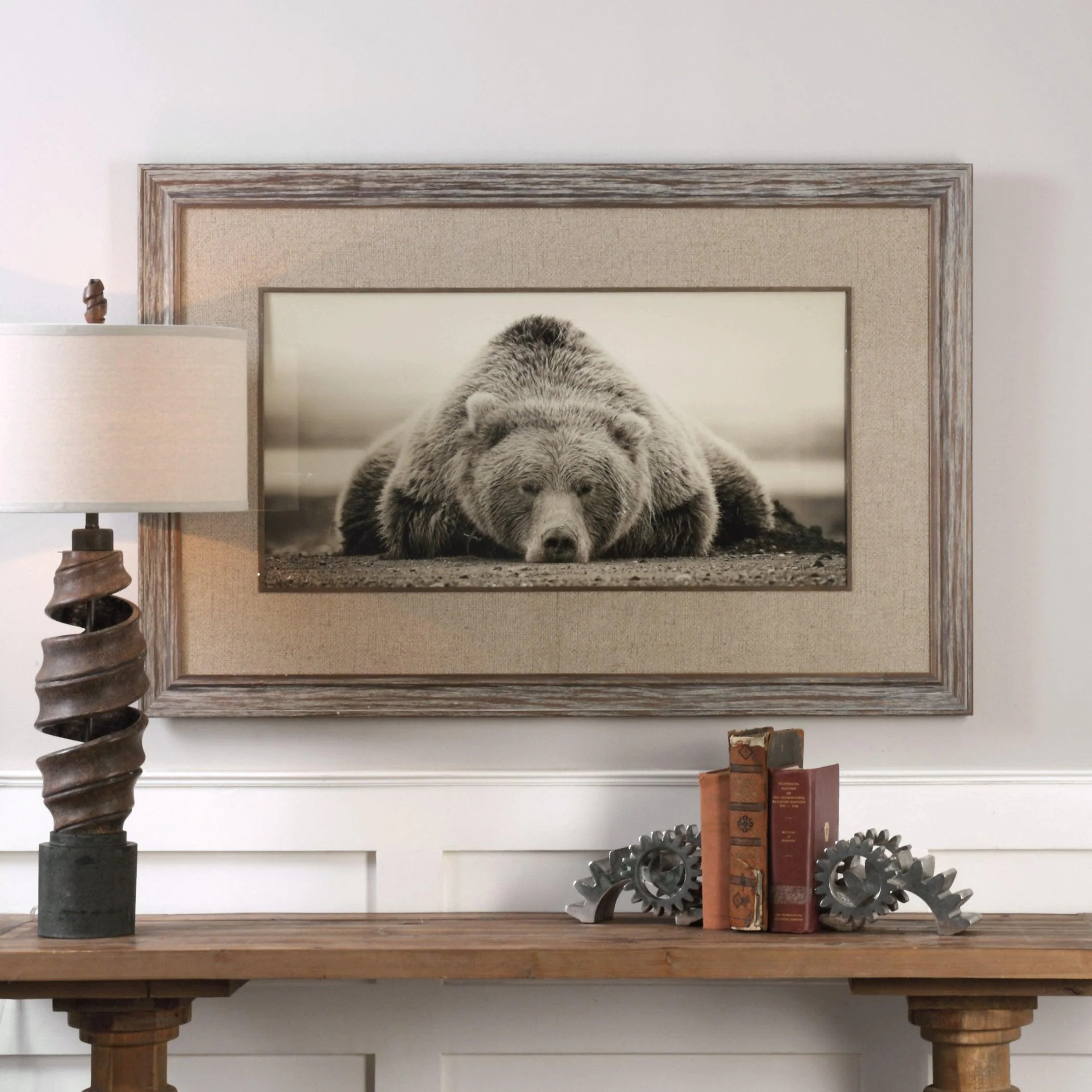 DEEP SLEEP BEAR PRINT - Frankwebs