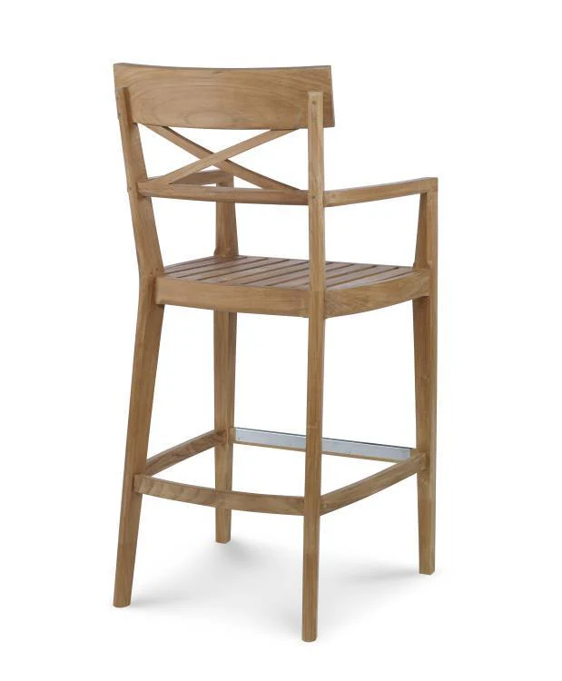 Teak Bar Stool - Frankwebs