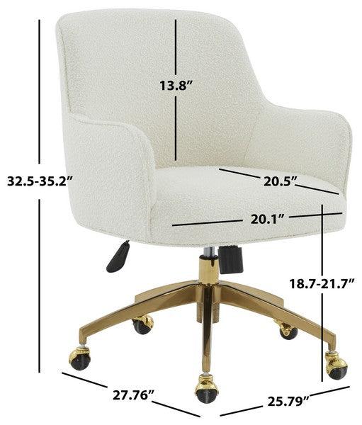 KIERSTIN ADJUSTABLE SWIVEL DESK CHAIR - Frankwebs