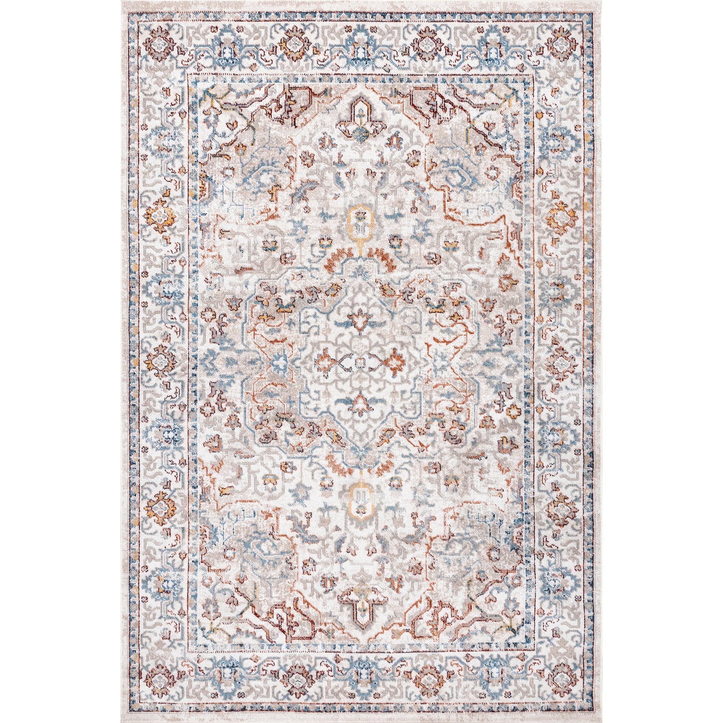 Cady Machine Washable Transitional Area Rug - Frankwebs