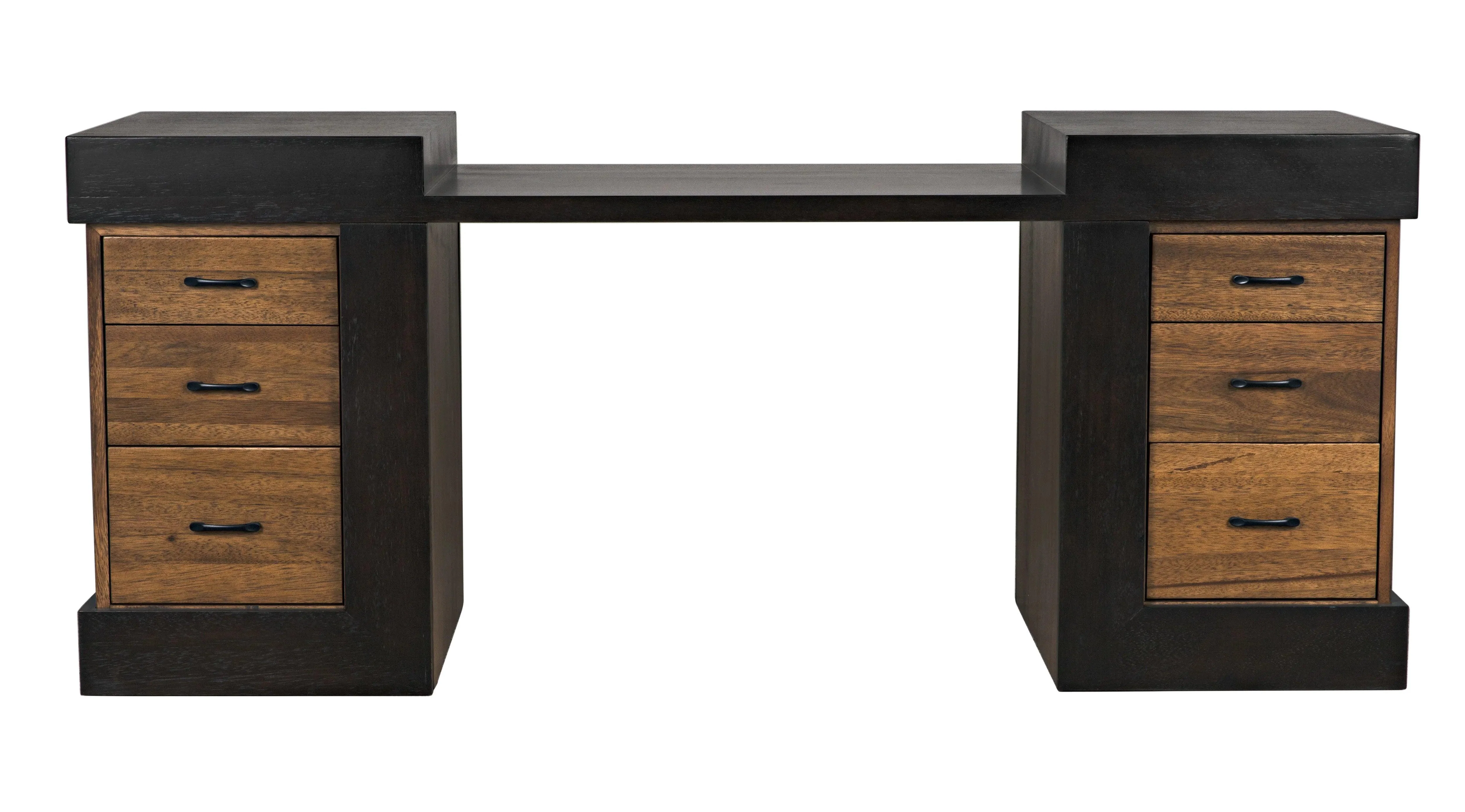 Bentley Desk, Dark/Ebony Walnut - Frankwebs