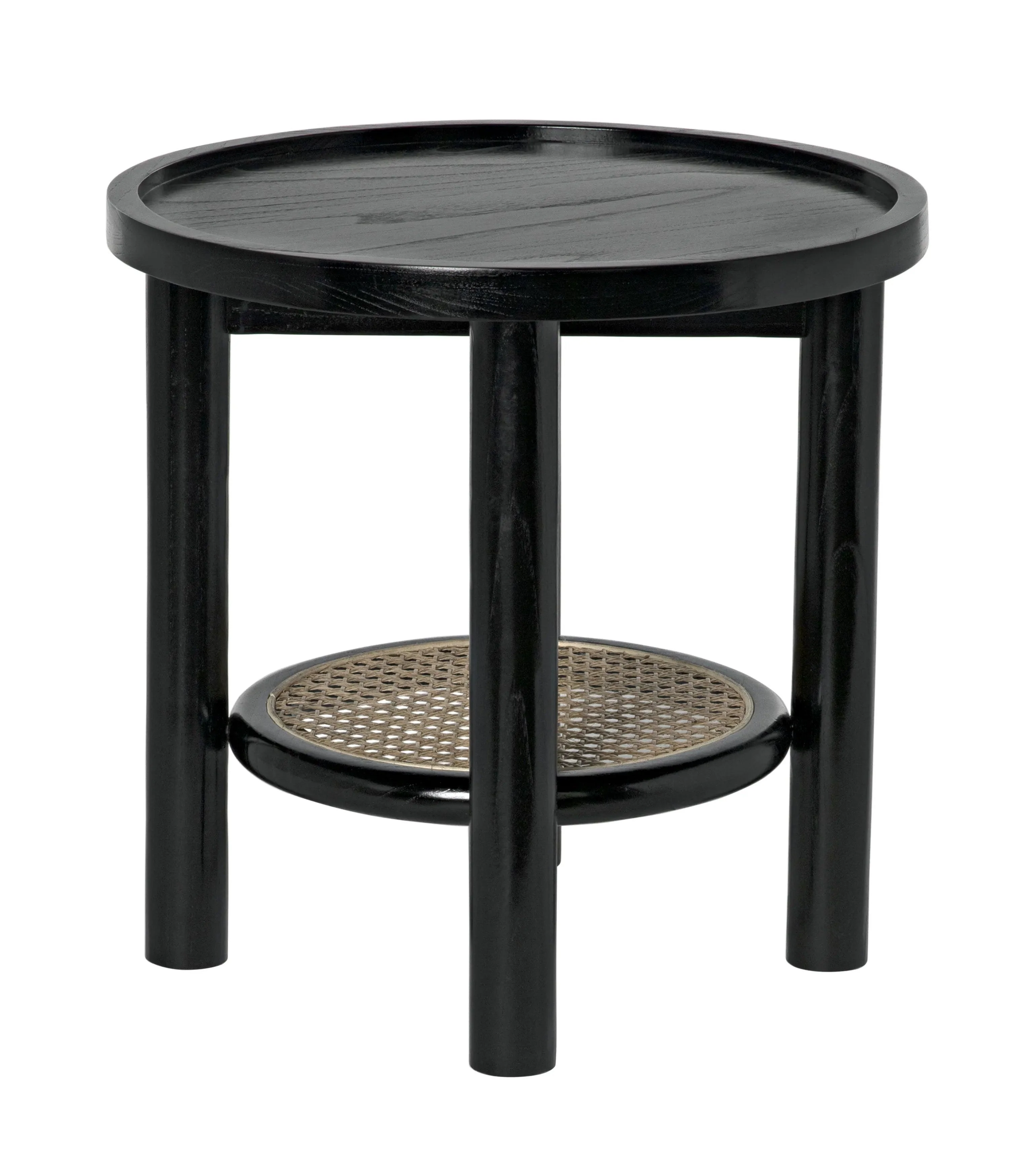Hide Away Side Table, Charcoal Black - Frankwebs