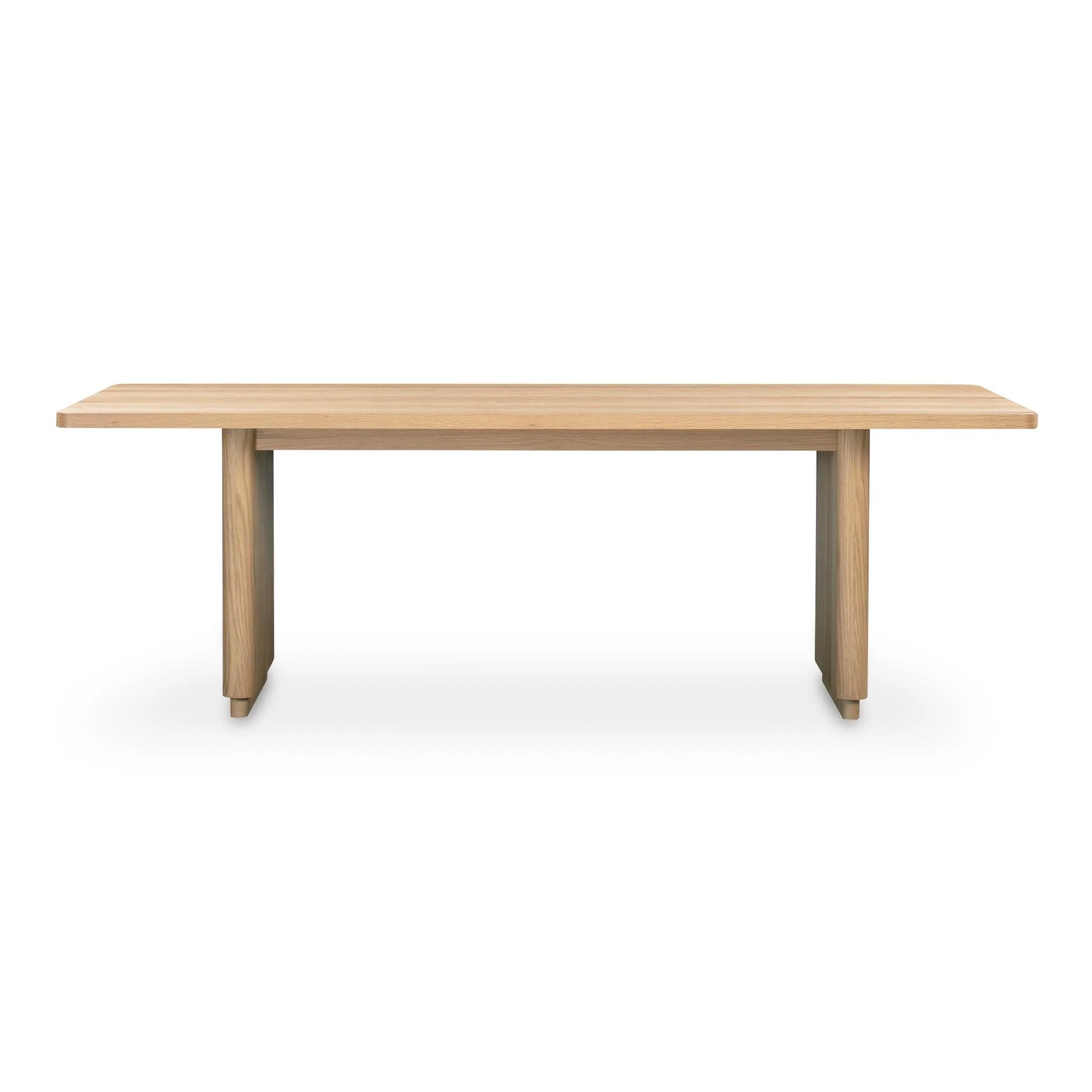 Round Off Dining Table Small Oak - Frankwebs