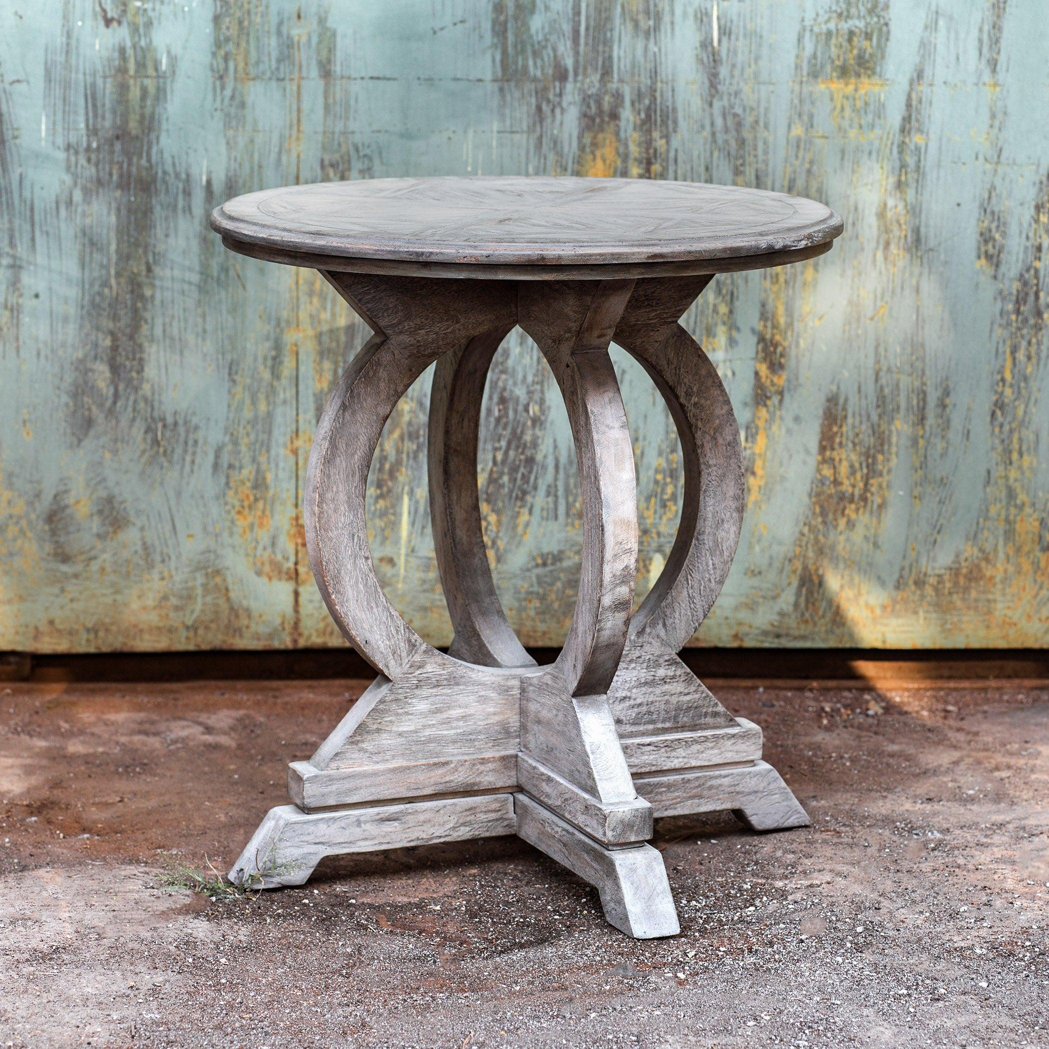 Maiva White Side Table - Frankwebs