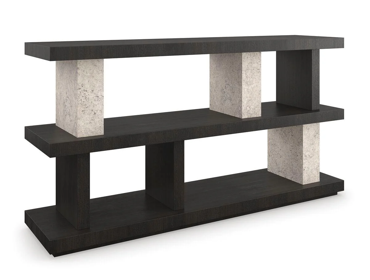 Modern Principles Contrast Low Bookshelf - Frankwebs