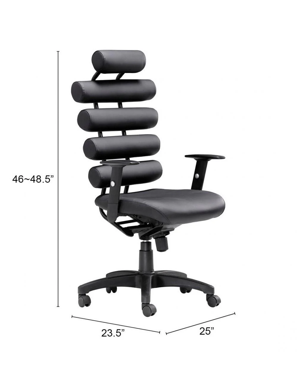 Unico Office Chair Black - Frankwebs