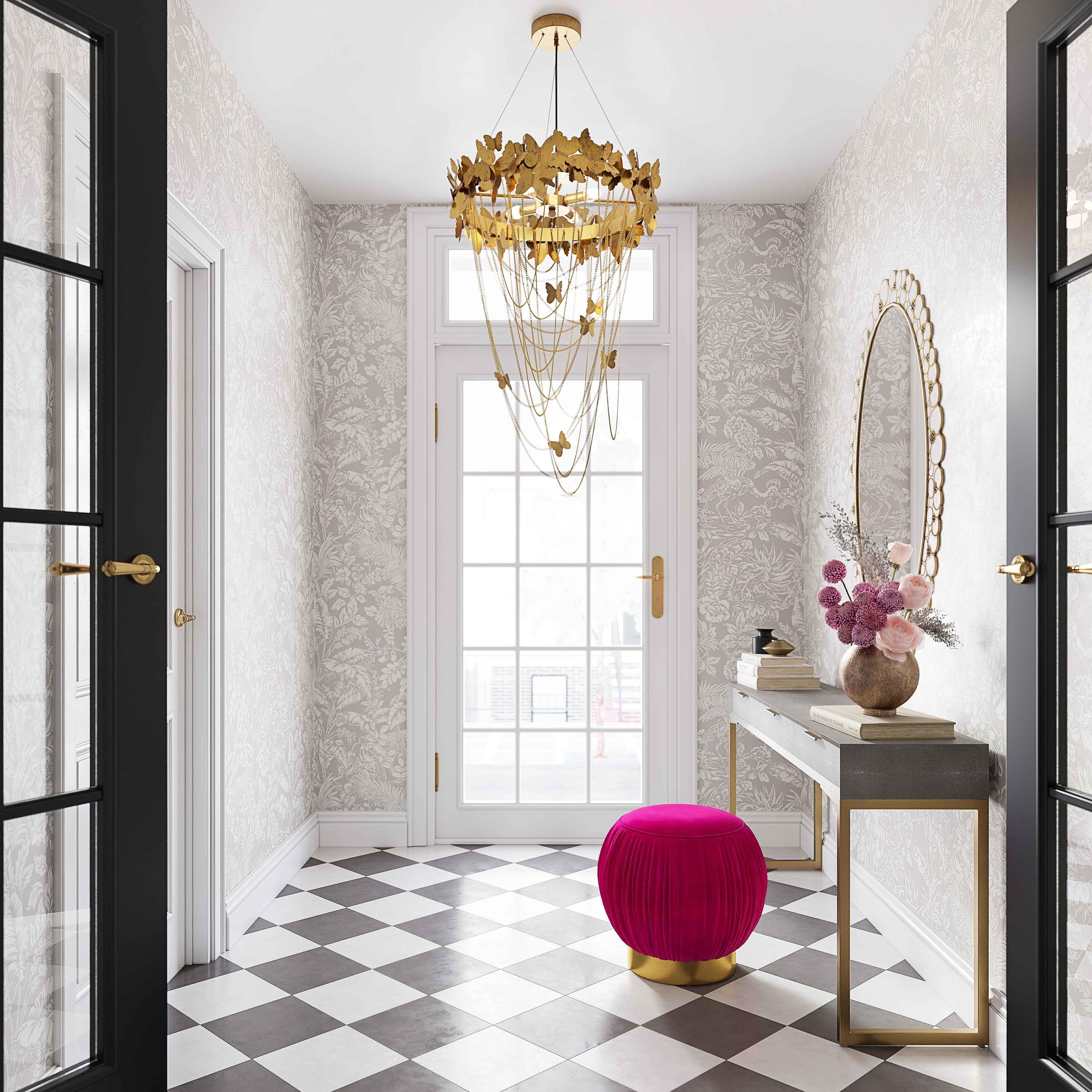 Butterfly Gold Chandelier - Frankwebs