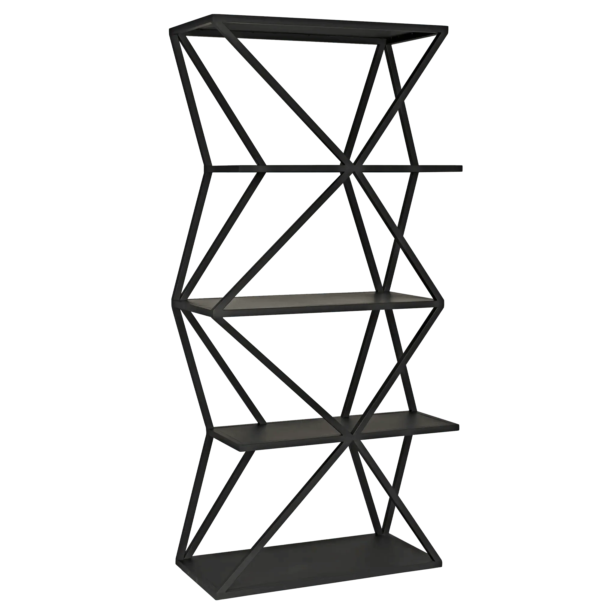 Sutro Shelf, Black Steel - Frankwebs