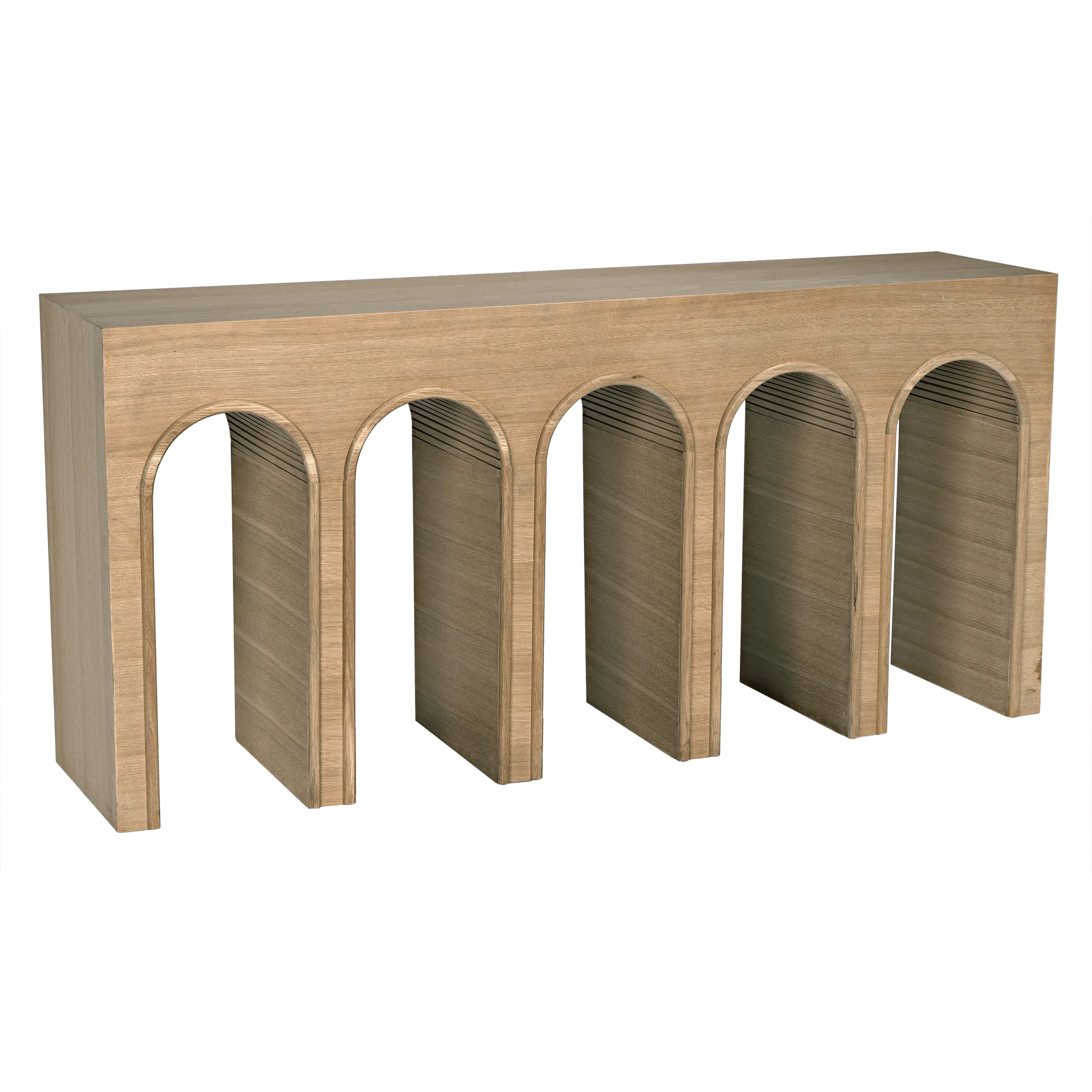 Enzo Console, White Oak - Frankwebs