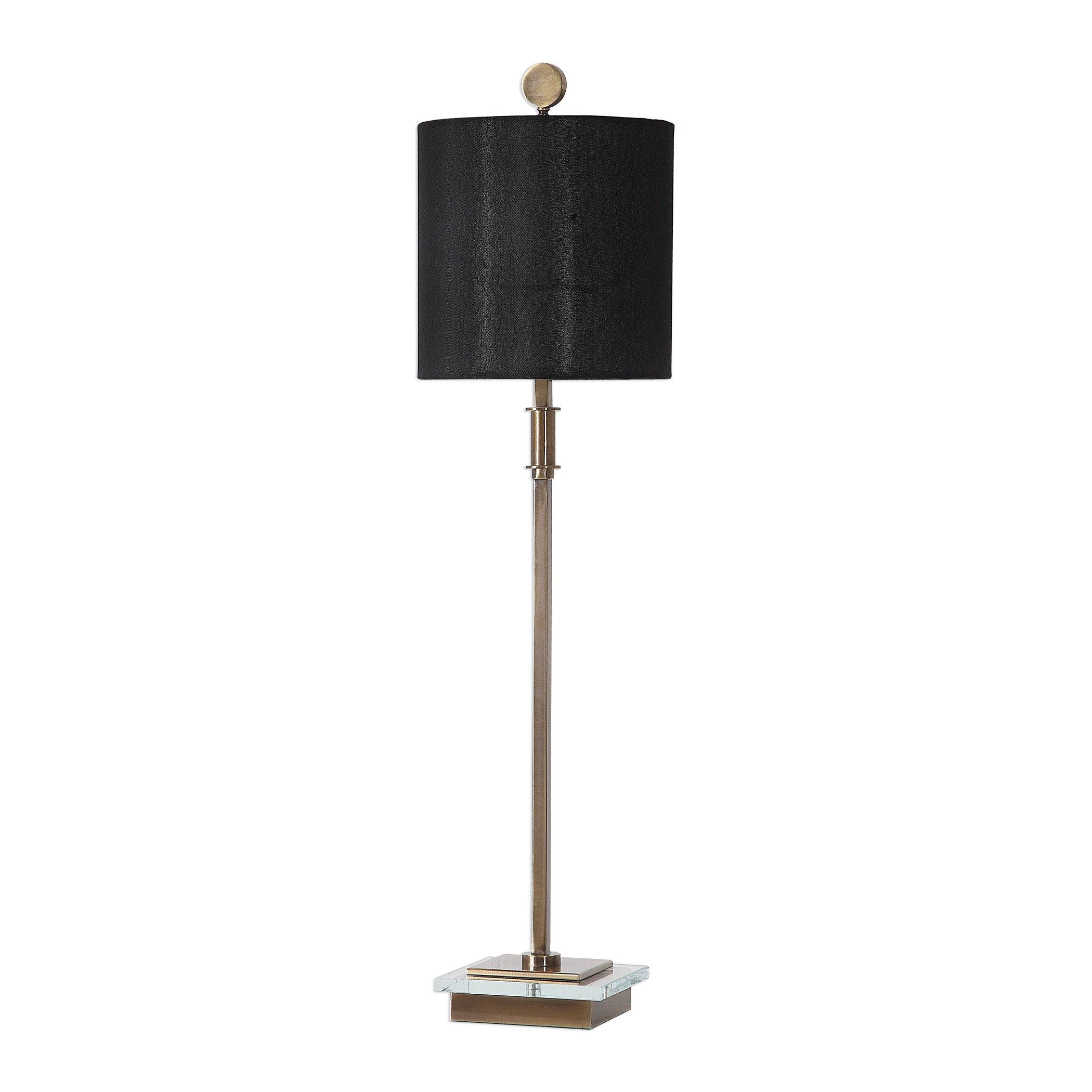 VOLANTE ANTIQUE BRASS TABLE LAMP - Frankwebs