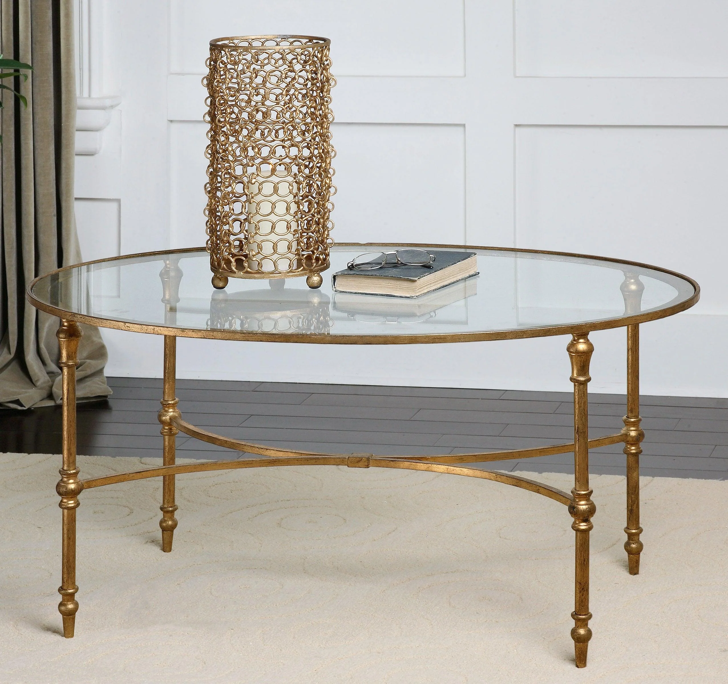 VITYA GLASS COFFEE TABLE - Frankwebs