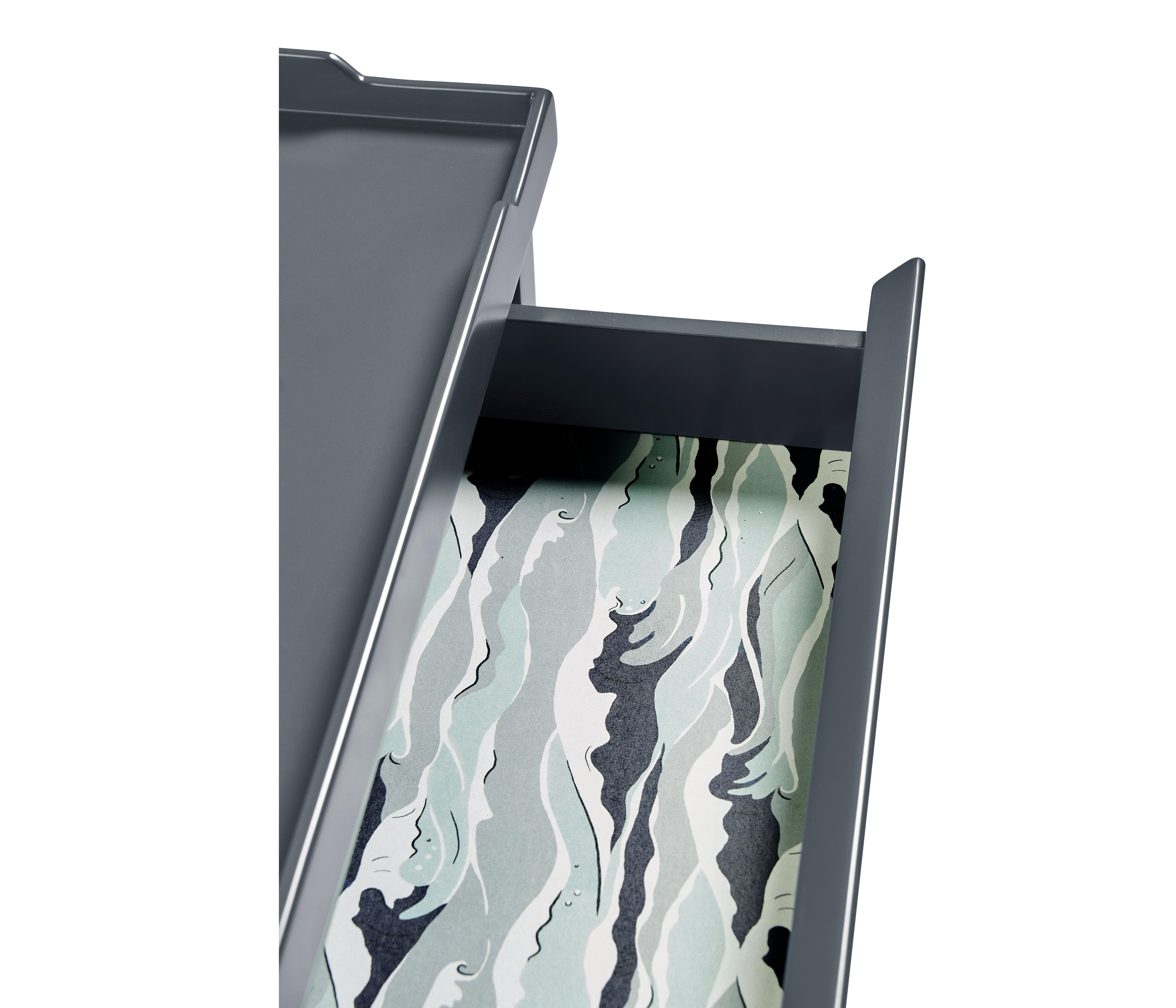 Reimagined Remanence Large Blue Side Table - Frankwebs