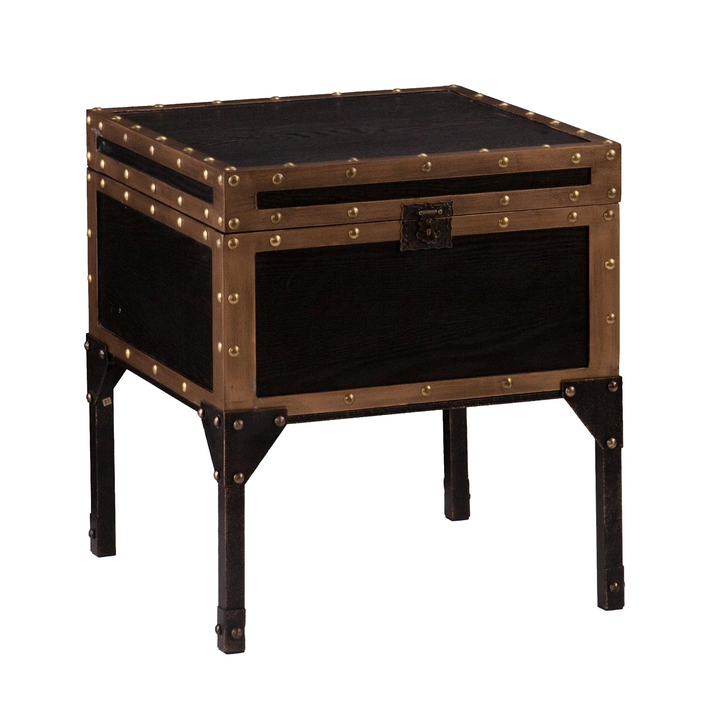 Drifton Travel Trunk End Table - Frankwebs