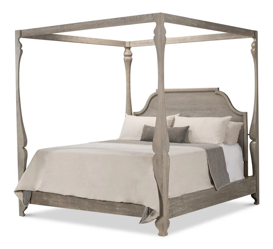 Madeline Bungalow Bed - King - Moonskin - Frankwebs