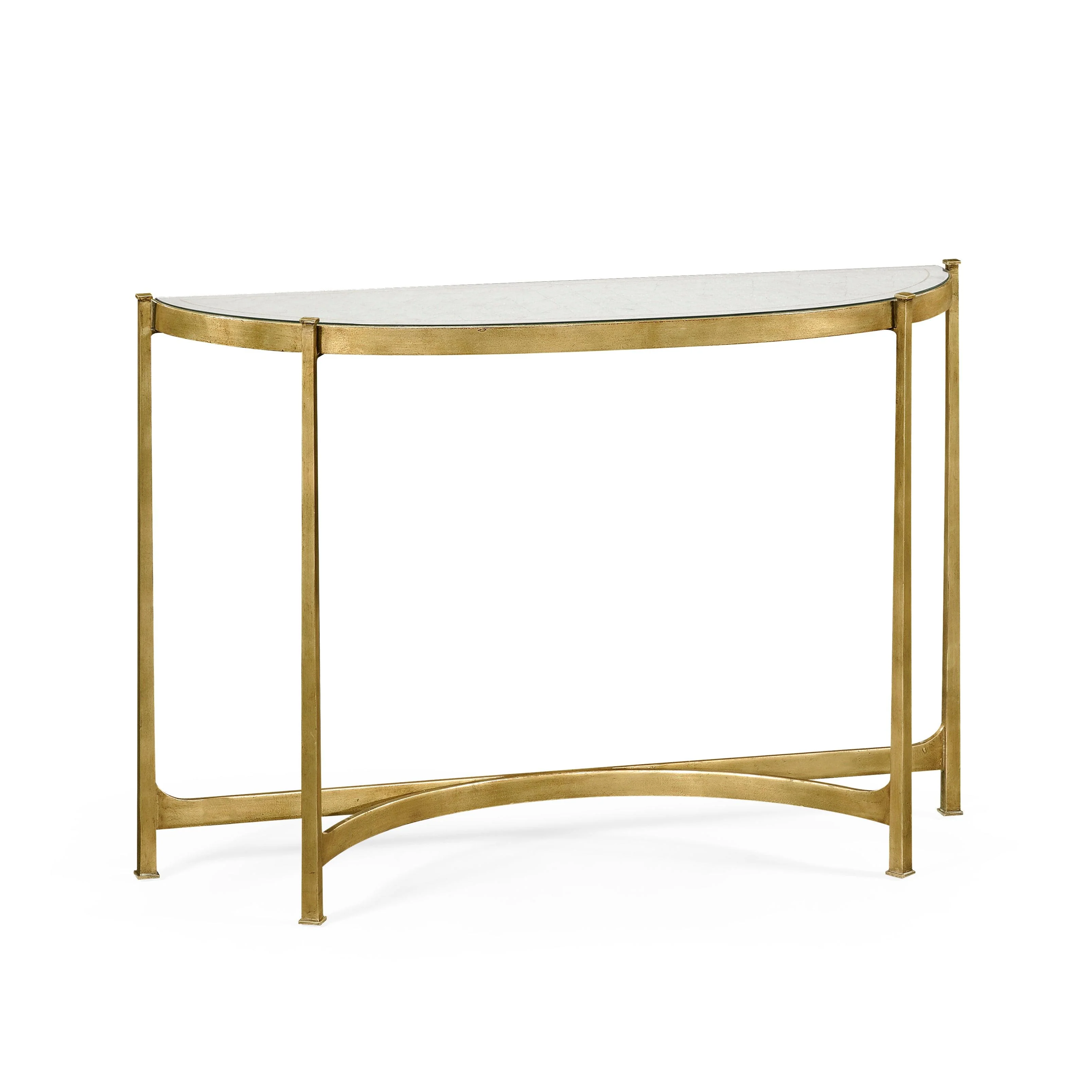 Luxe Large Half Moon Console Table - Frankwebs