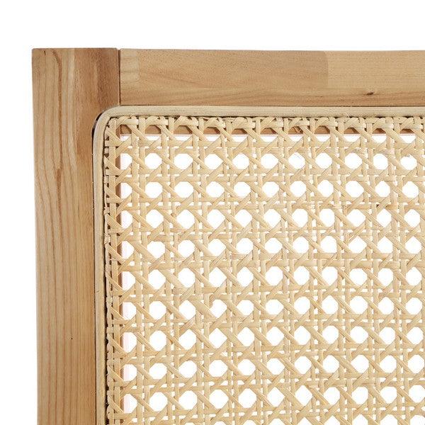 KRYSTINE RATTAN BACK ACCENT CHAIR - Frankwebs