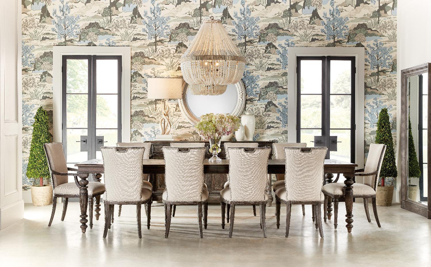 Traditions Upholstered Arm Chair - Set of 2 - Frankwebs