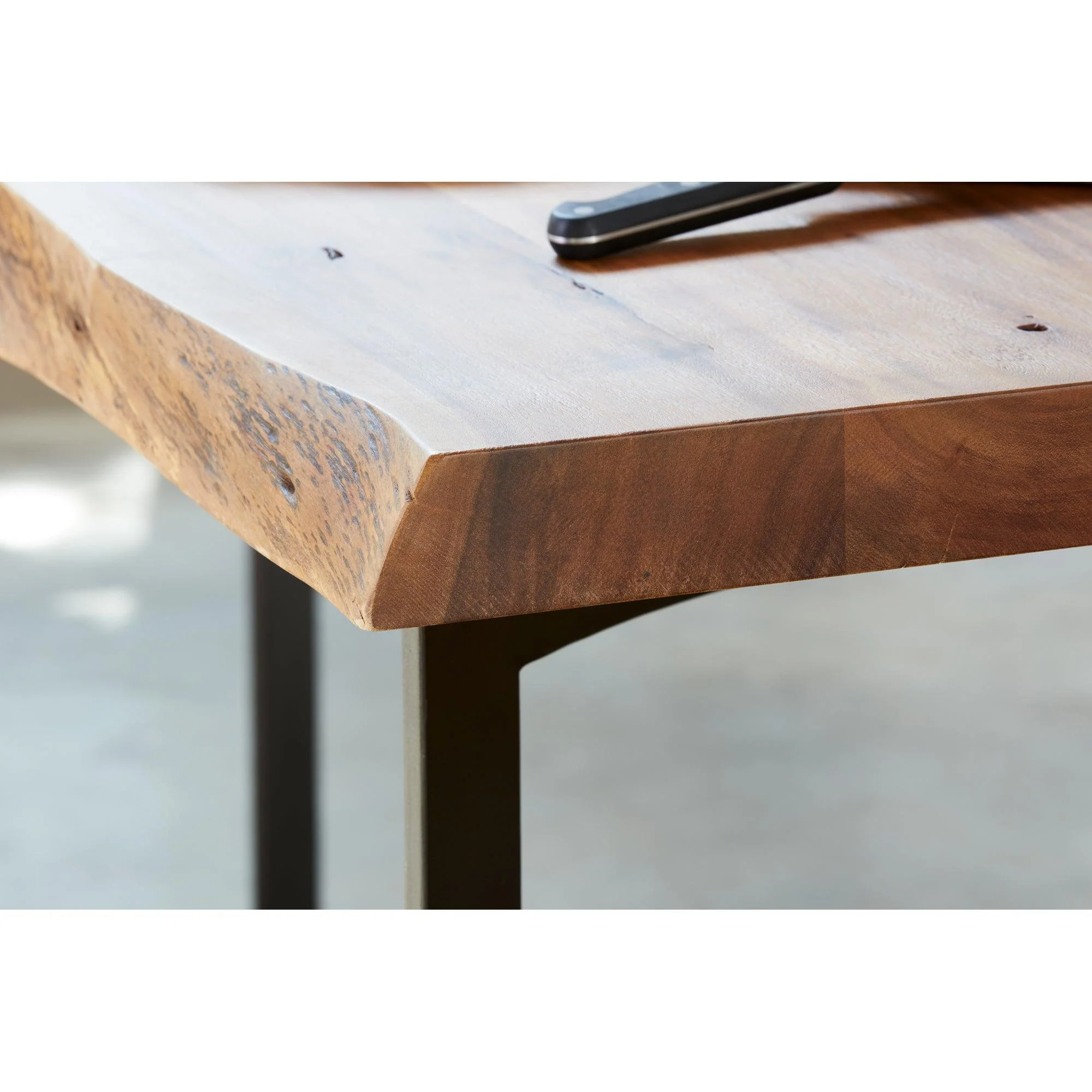 Bent Counter Table Smoked - Frankwebs