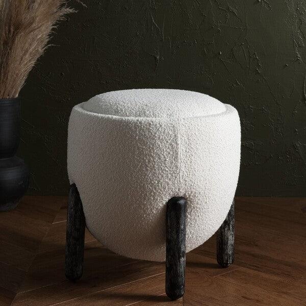 CLARABELLA UPHOLSTERED OTTOMAN - Frankwebs