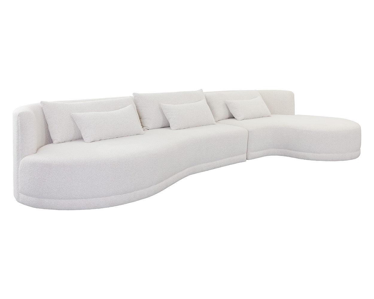 Laken Sofa Chaise - Frankwebs