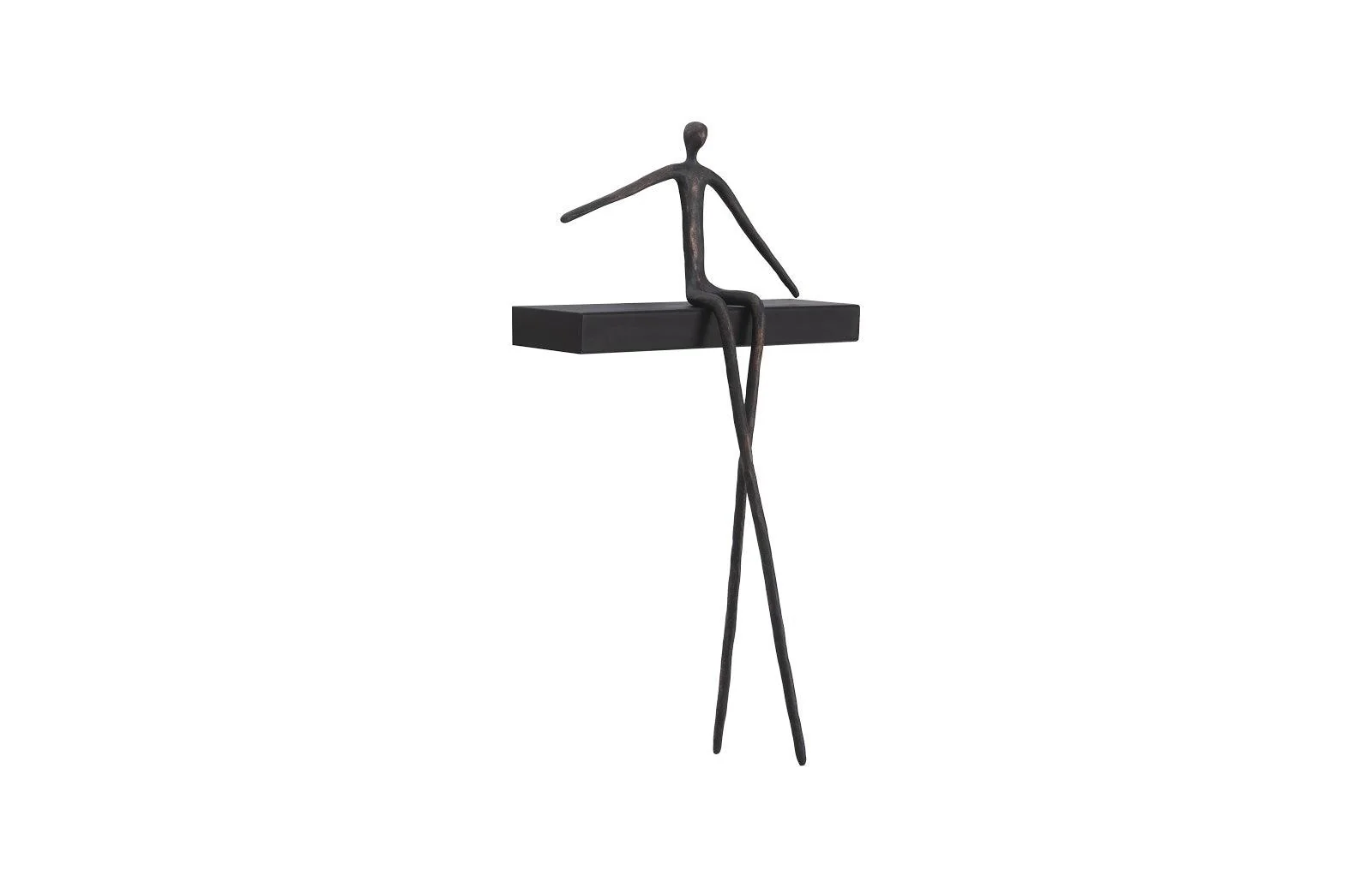 Moveable Man On Short Shelf, Sitting, C - Frankwebs