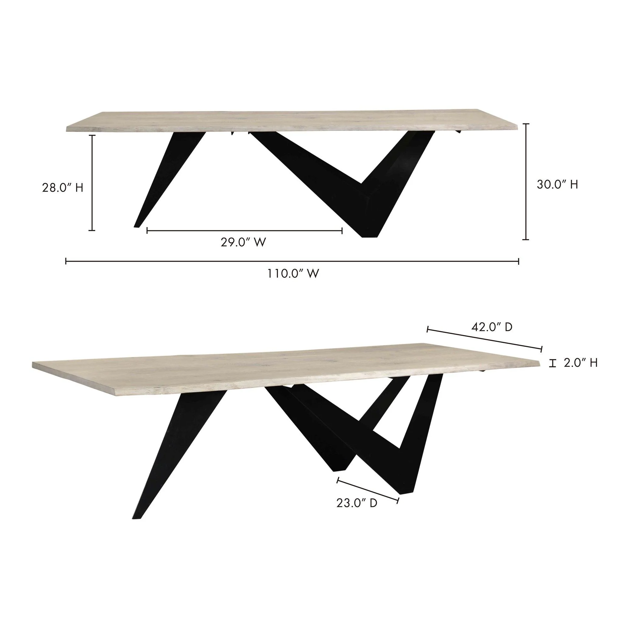 Bird Dining Table Large - Frankwebs