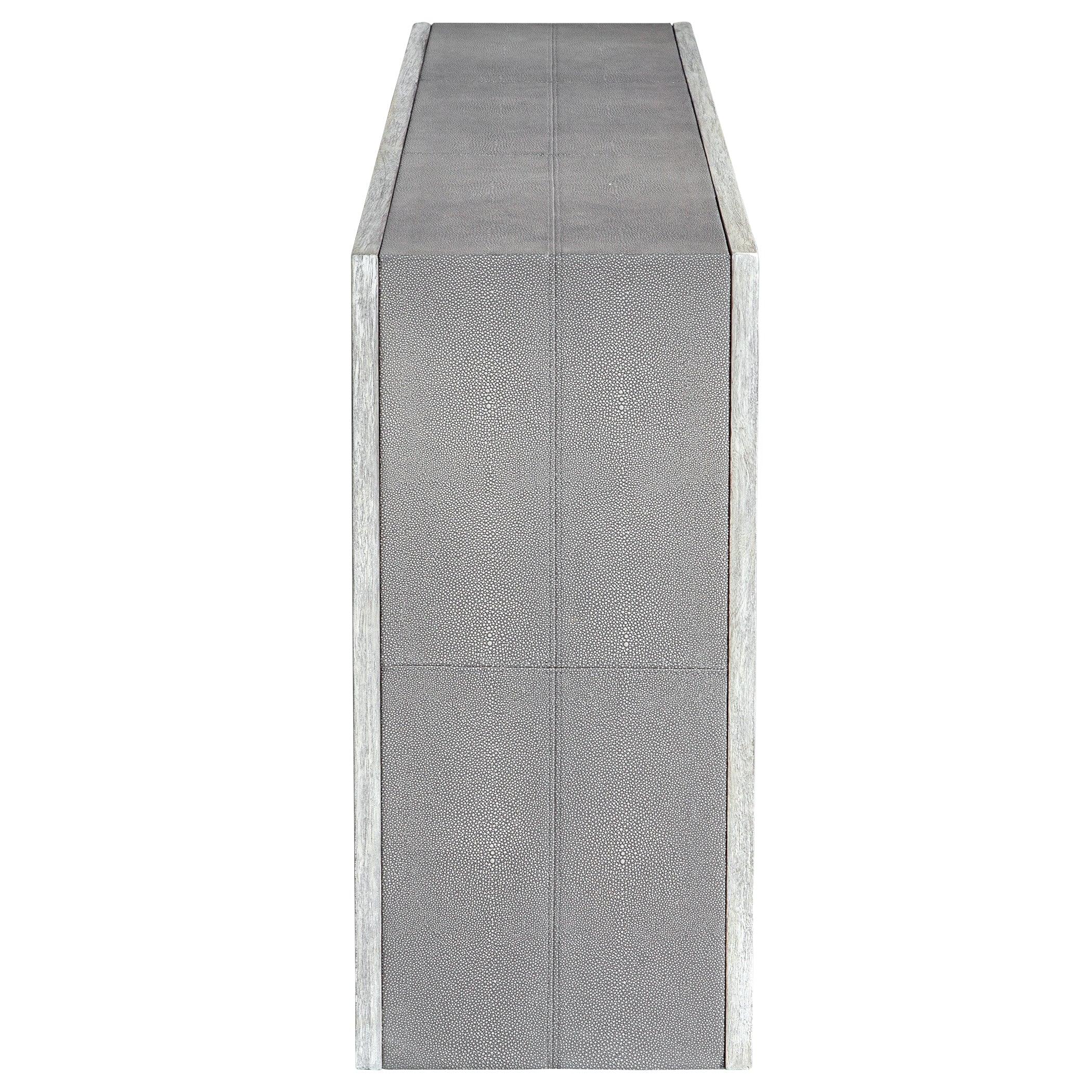 AERINA AGED GRAY CONSOLE TABLE - Frankwebs